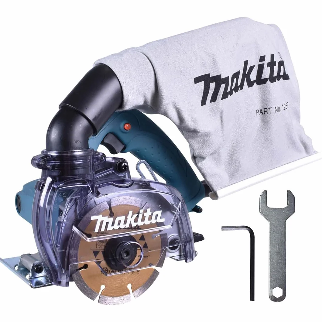 Makita Piła do Płytek, Niebieski/Czarny, 125 mm, 40 mm