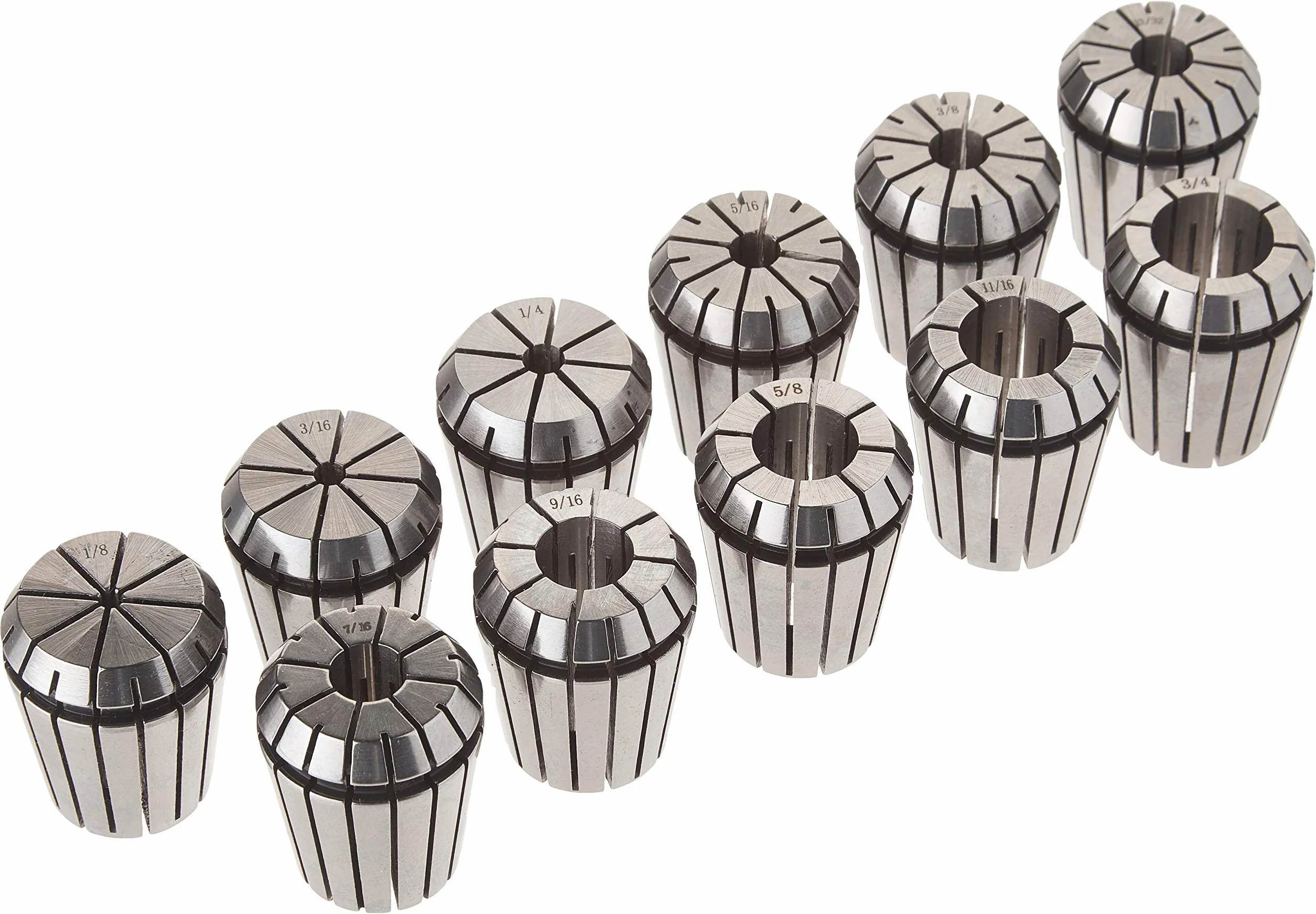 HHIP 3900-5168 ER-32 zestaw tulei (1/8" do 3/4" x 16th, 11 sztuk
