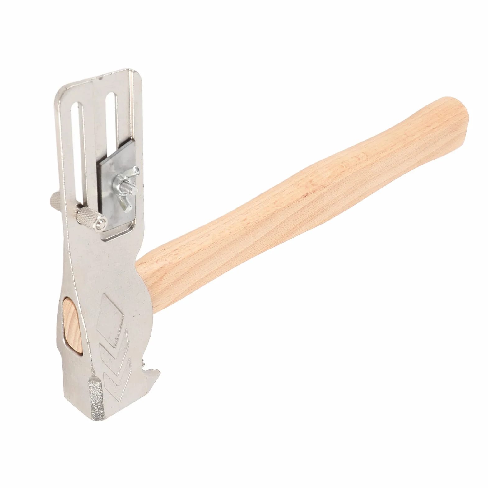 Magnetyczny młot dachowy, wielofunkcyjny, ergonomiczny uchwyt, topór dachowy, siekiera, narzędzie do budowy dachu, naprawy drewna, żelaza, materiału