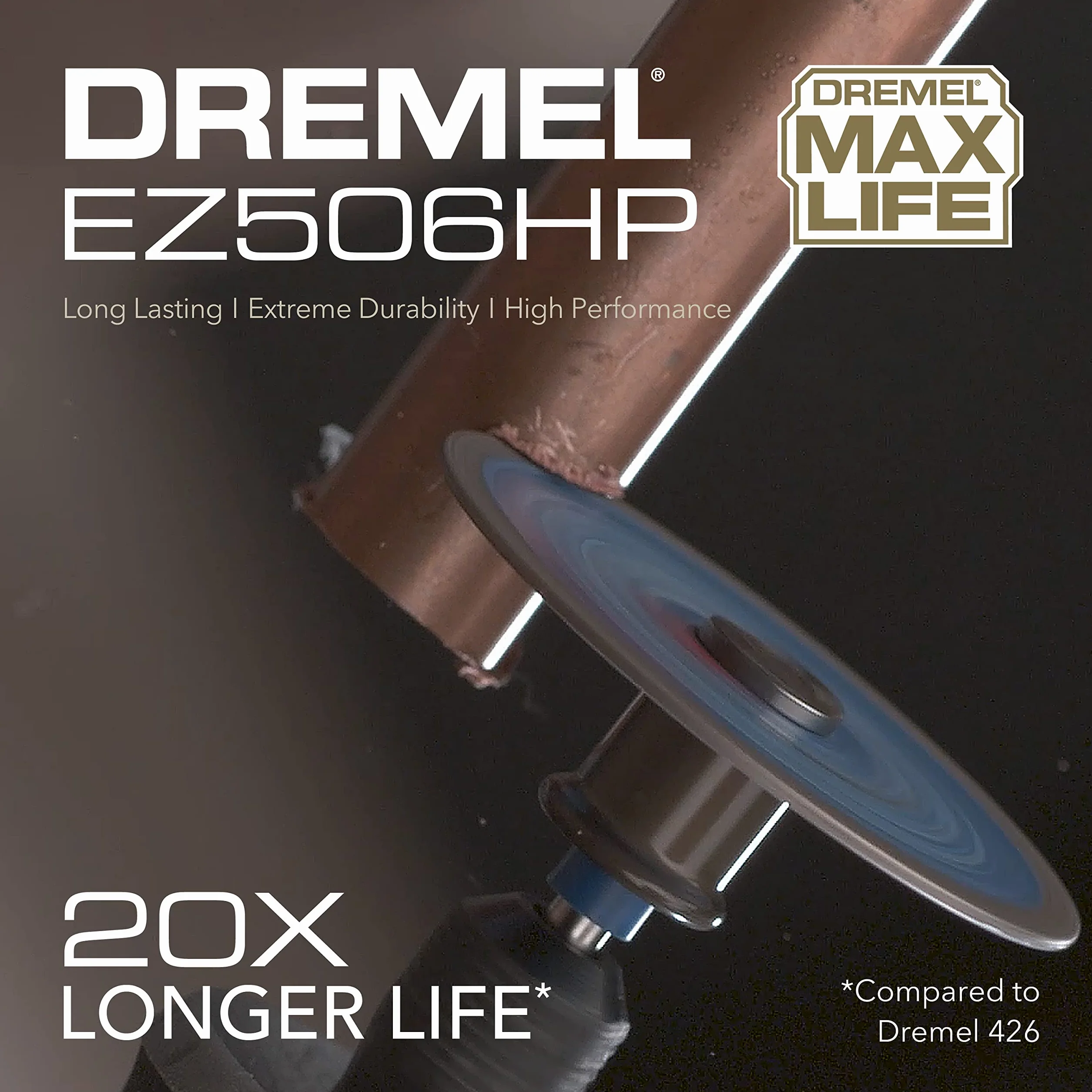 Dremel Max Life EZ506HP 1-12" (38,1 mm) wysokiej jakości metalowa tarcza tnąca, niebieska
