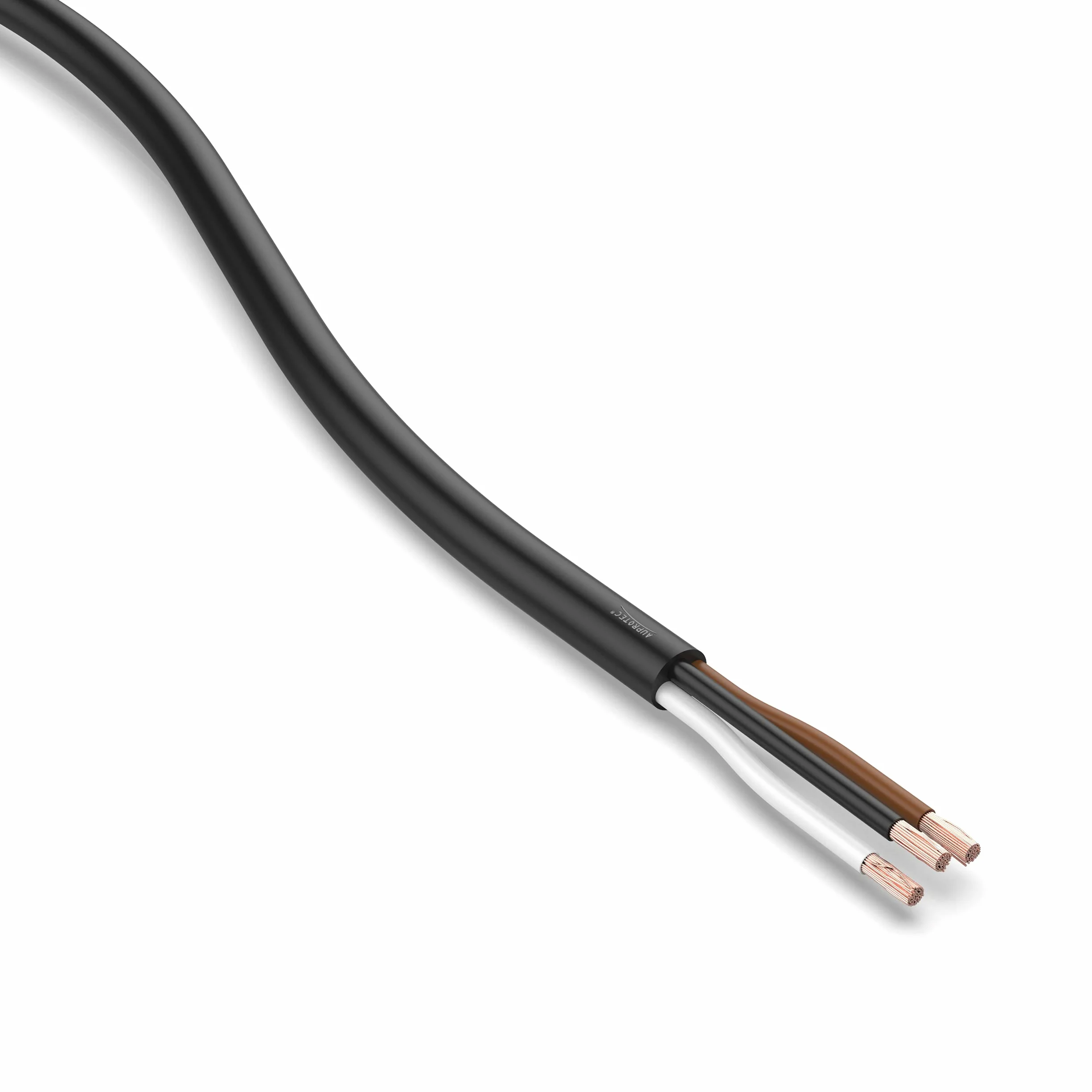 Przewód samochodowy 10m 3x1,0 mm² FLRYY okrągły kabel 3-żyłowy do przyczepy