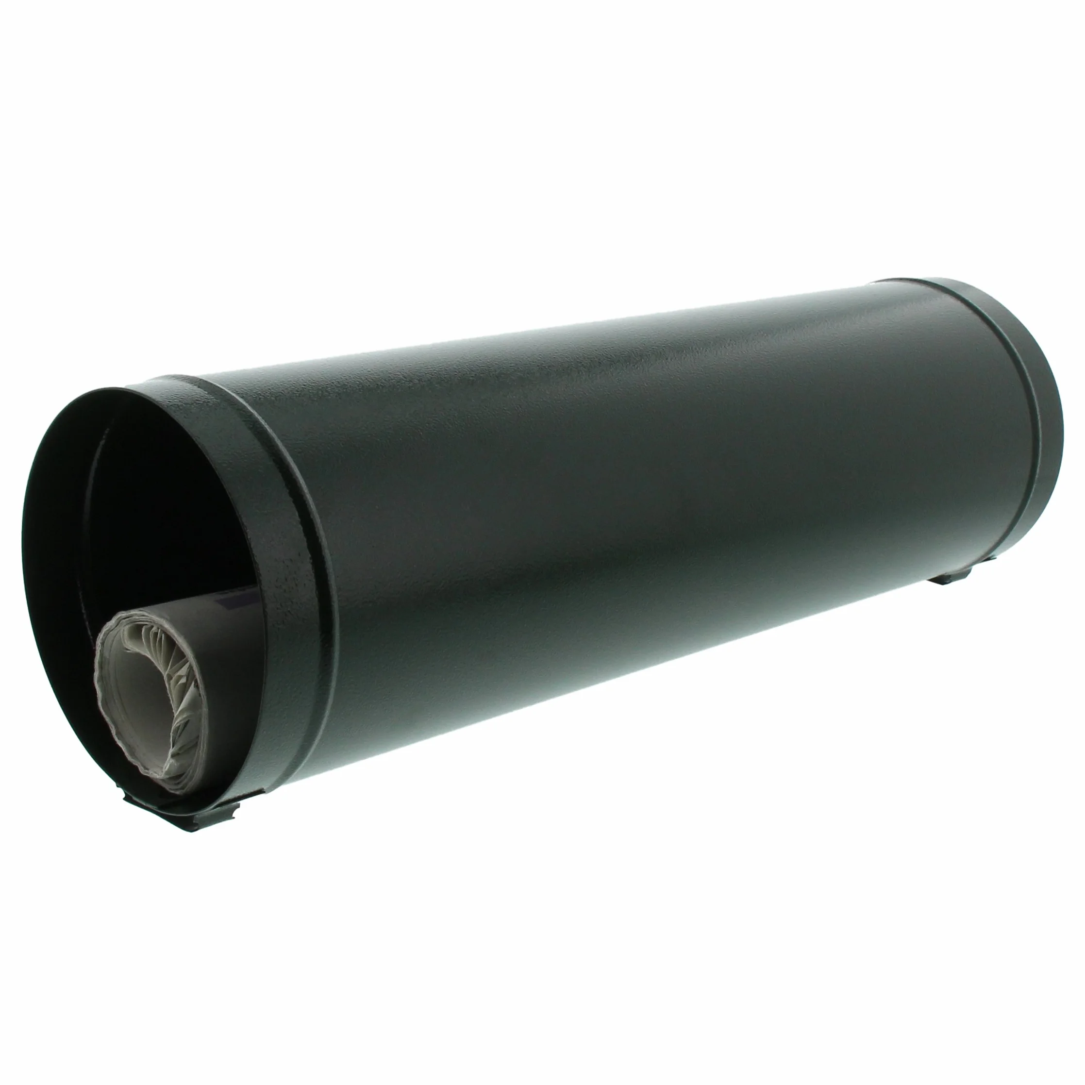 Burg-Wächter tuba na gazety, ocynkowana stal, okrągła, News 5800 GR, szer. x Ø 400 x 120 mm, zielona (podobna do RAL 6009)