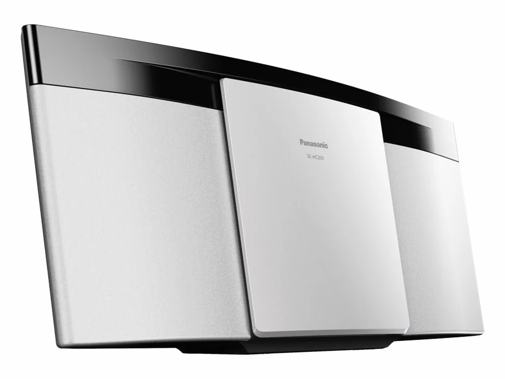 Panasonic SC-HC200 kompaktowa mikrowieża Hi-Fi 20W Bluetooth USB CD biała