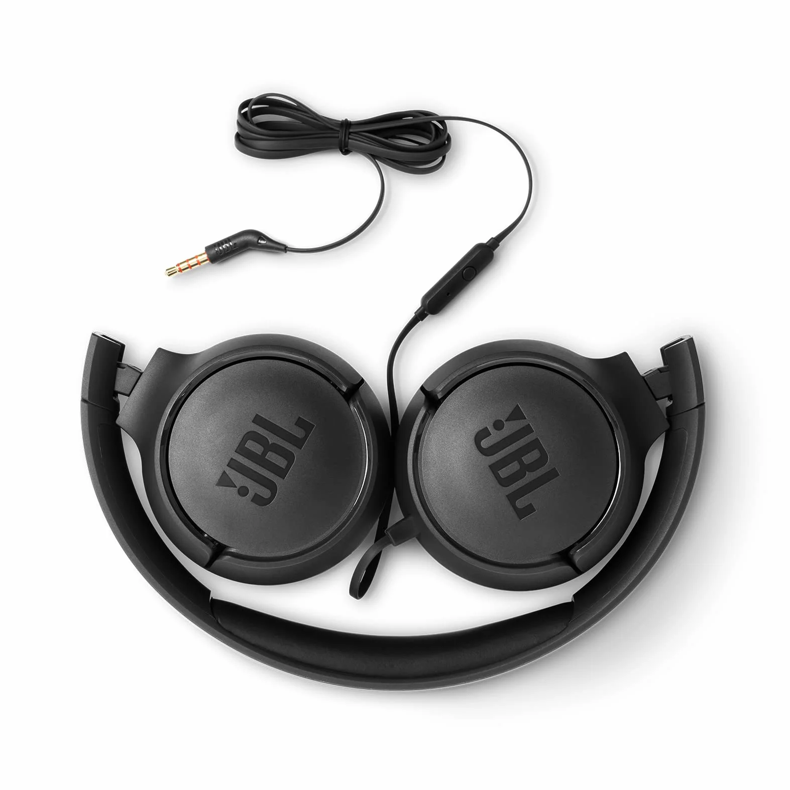 JBL Słuchawki Nauszne T500BLK, Czarny, Jack 3,5 mm