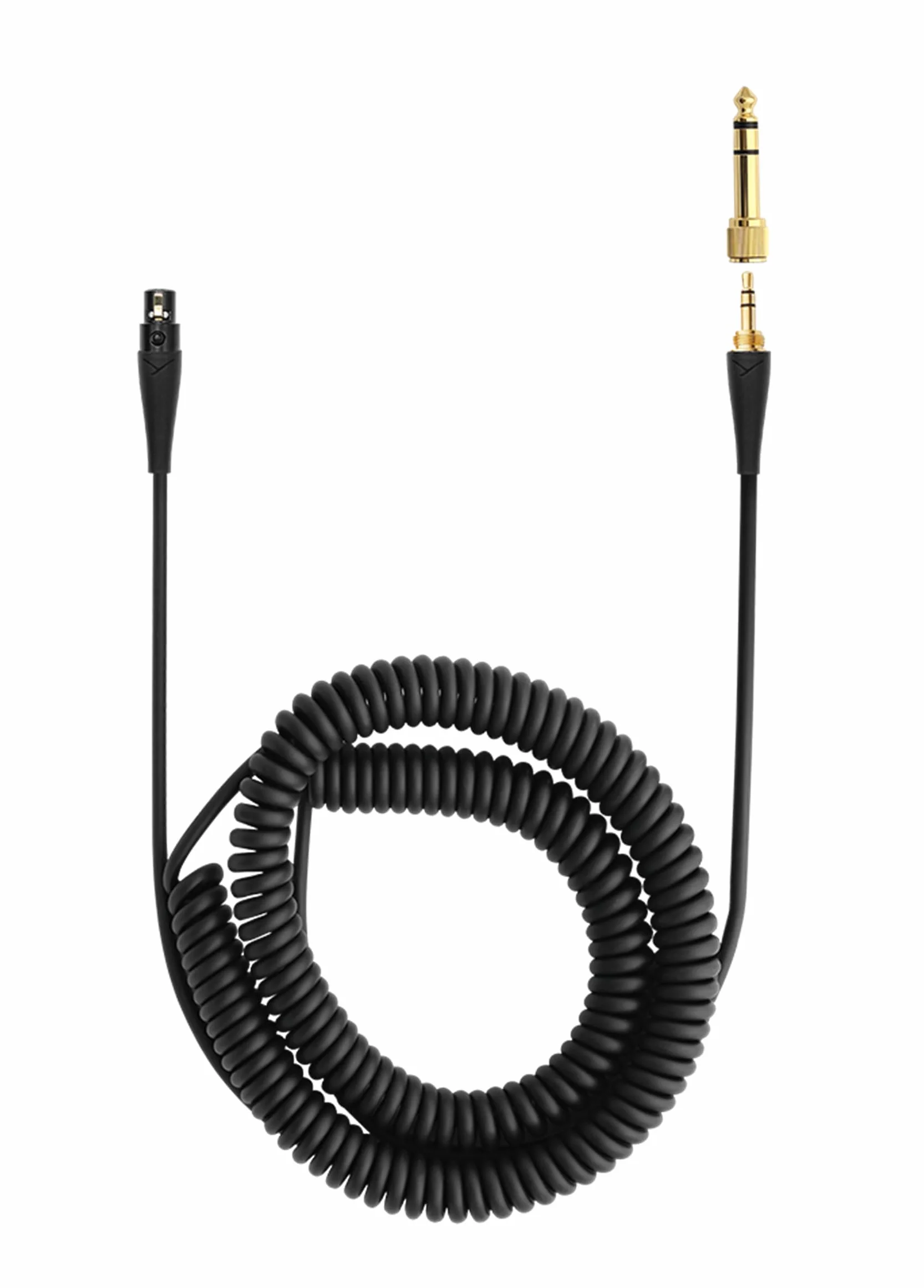 beyerdynamic PRO X kabel spiralny do słuchawek 3 m mini XLR stereo jack 3,5 mm z adapterem 6,35 mm