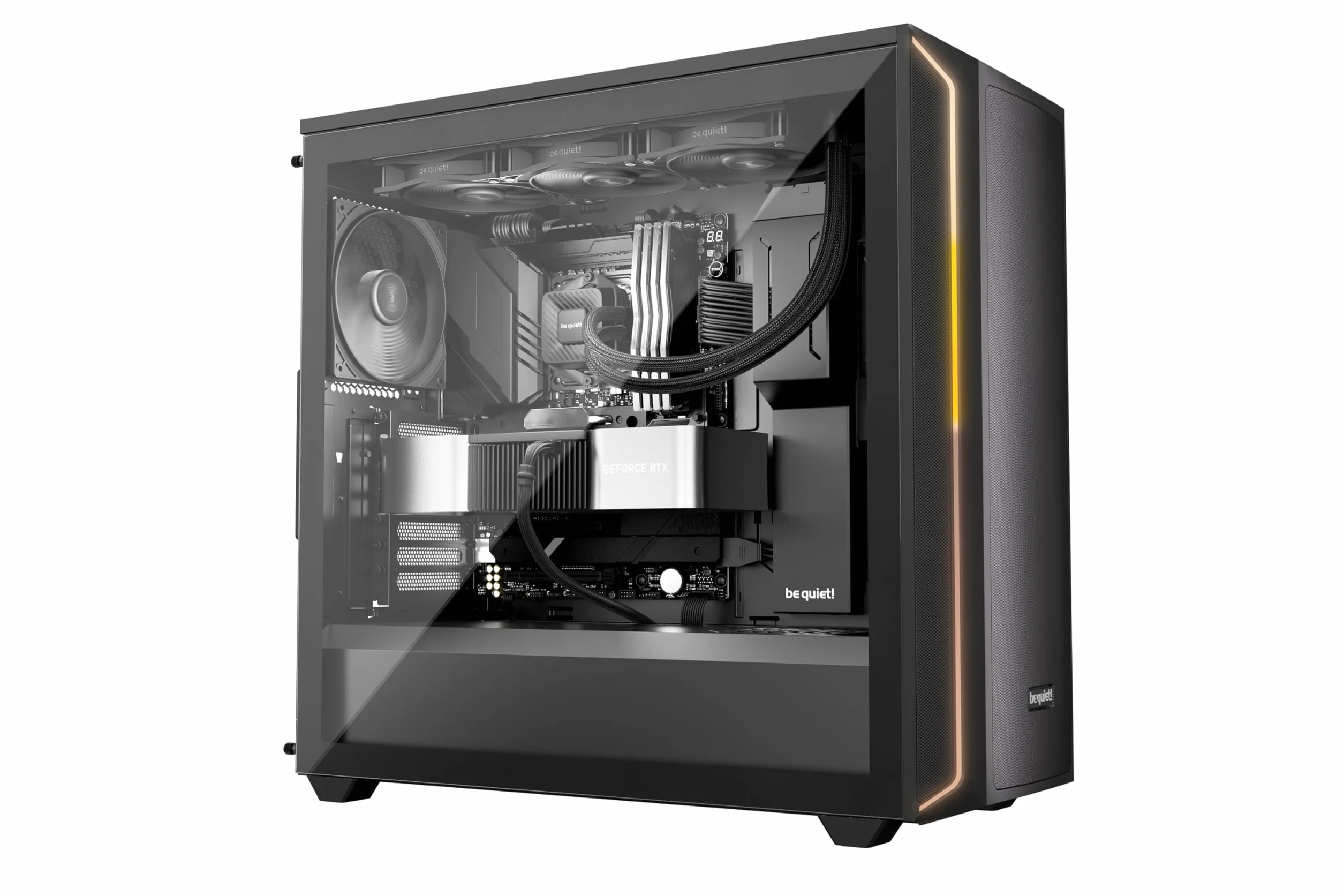 be quiet! Pure Loop 3 360 mm chłodzenie wodne All-in-One, 3 x wentylator Pure Wings 3 120 mm PWM, cicha pompa
