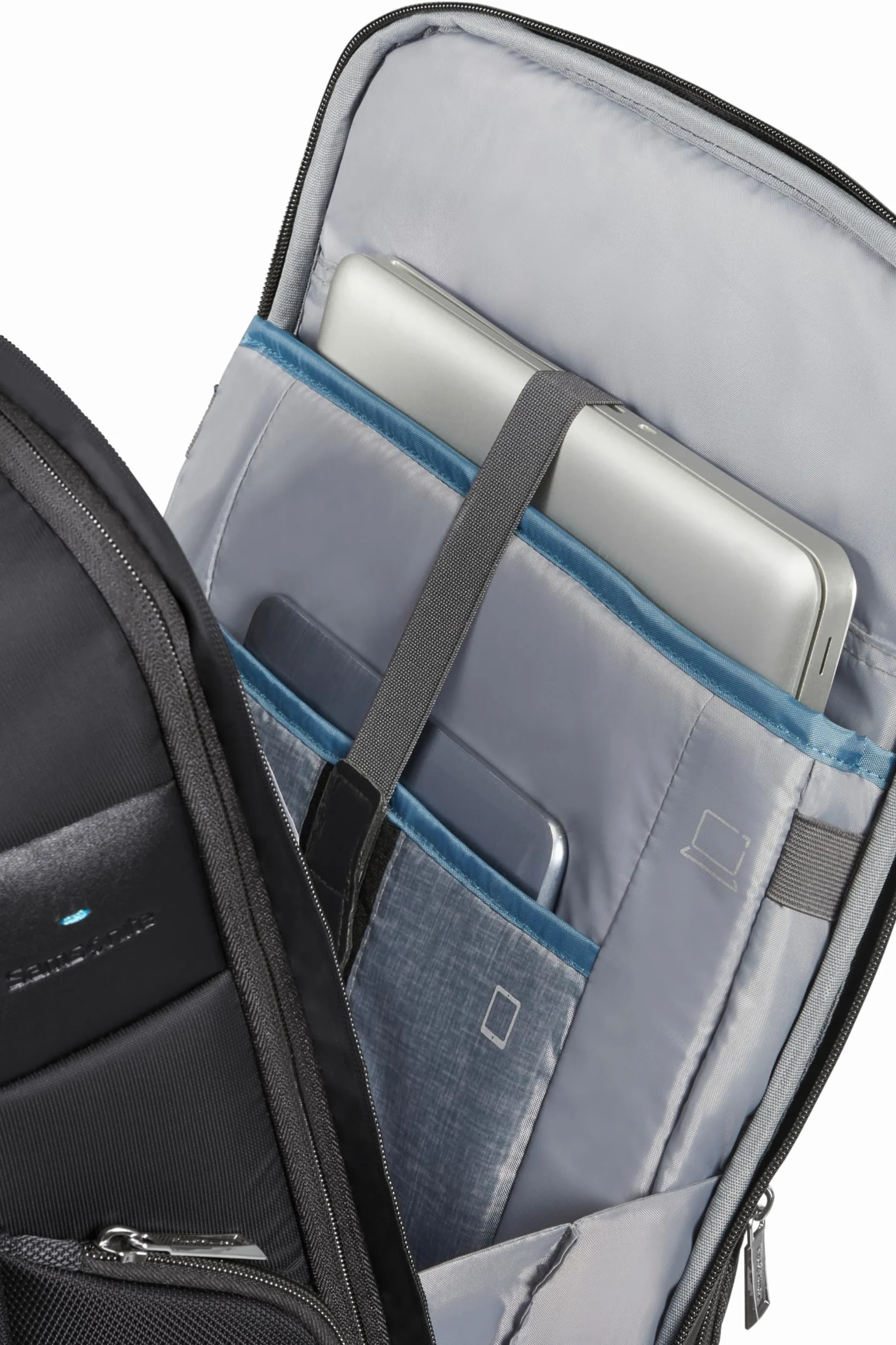 Samsonite Spectrolite 3.0 - Plecak na Laptopa 17.3" (46 cm) – Plecak Biznesowy i Szkolny z Inteligentnymi Funkcjami, Ergonomiczny, Praktyczny Uklad Wewnetrzny - 26.5/30.5L - Czarny