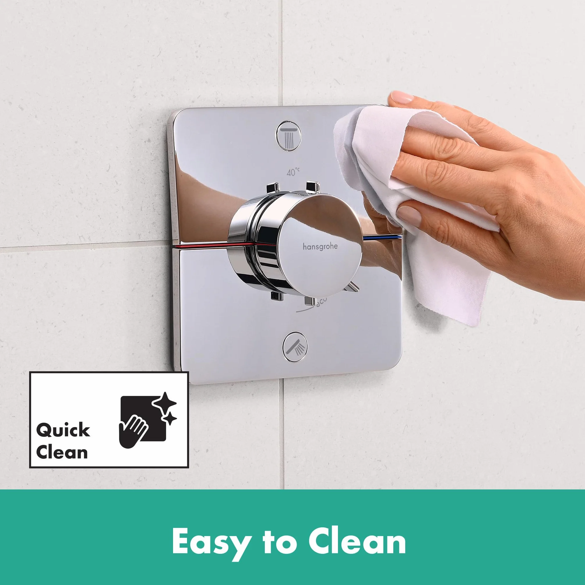 Hansgrohe Showerselect Comfort Q Bateria Prysznicowa, Srebrny