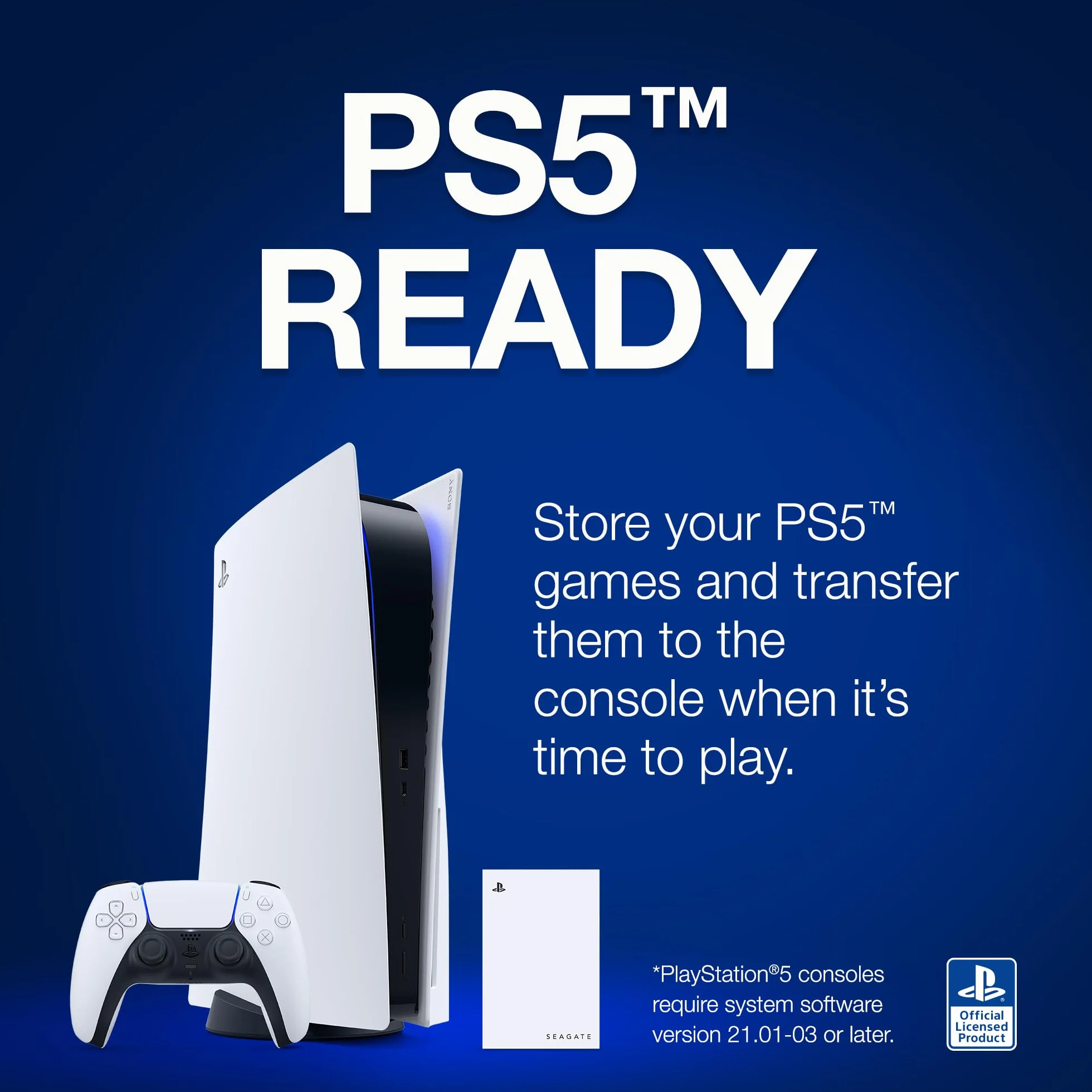 Seagate Game Drive PS4 PS5 5TB HDD 2.5 USB 3.0