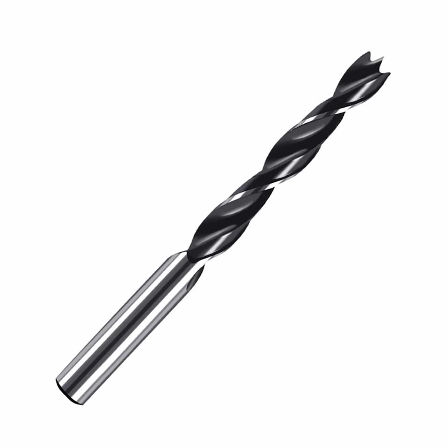 8 sztuk 3-10mm zestaw wierteł krętych Brad Point wiertła do drewna powlekane narzędzia do wiercenia w drewnie do metalu