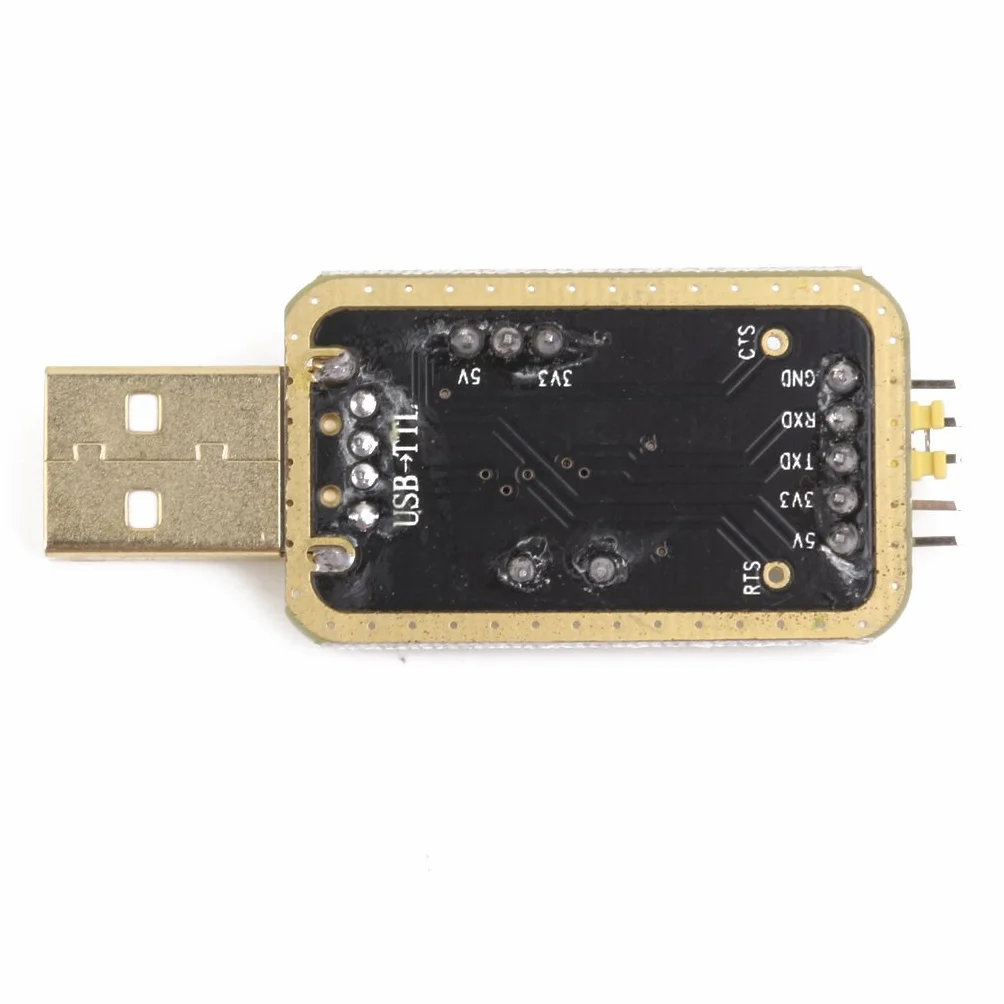 DollaTek 3.3V/5V USB na szeregowy adapter konwertera TTL H340G UART z?oty modu?