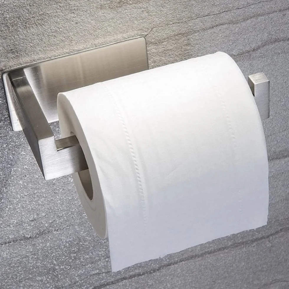 Uchwyt na papier toaletowy do montażu na ścianie, kuchnia, hak ze stali nierdzewnej, wieszak na ręczniki, wieszak na chusteczki