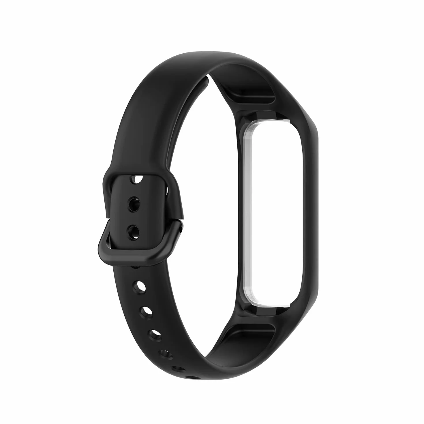 Silikonowy Pasek Zamienny do Samsung Galaxy Fit 2 SM-R220 Czarny
