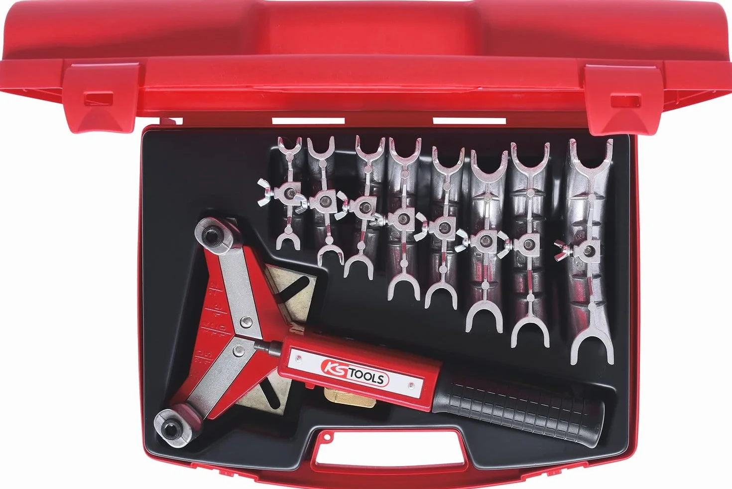 KS Tools 203.1200 Zest recznej gietarki do rur z grzechot. 10,0 - 22,0 mm, 9-szt
