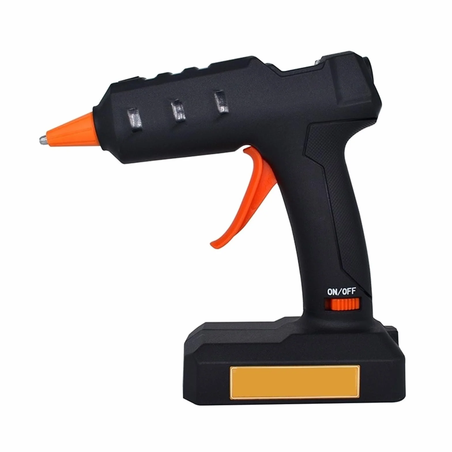Bezprzewodowy pistolet do klejenia na baterie, narzędzie do klejenia na gorąco 50 W, do majsterkowania, naprawy i majsterkowania z patyczkami 7 mm, szybkie nagrzewanie, idealne do projektów domowych
