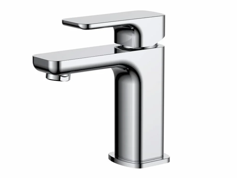 AQUA-BAGNO E1 bateria umywalkowa jednouchwytowa bateria mieszakowa chromowana bez zestawu odpływowego
