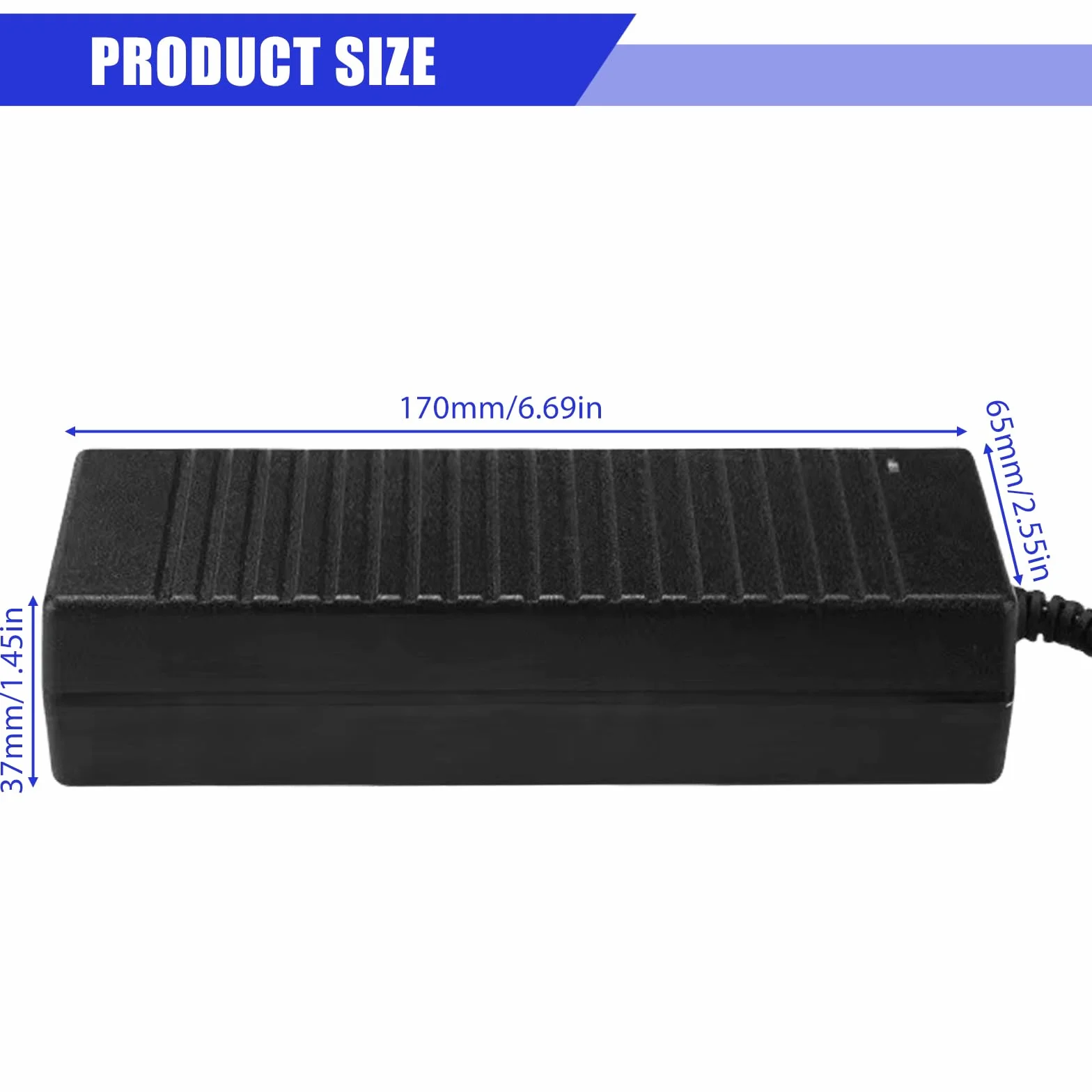 Zasilacz 12 V, 10 A, adapter AC 100V-240 V na DC12V 10A, transformator zasilający 120 W z gniazdem DC 5,5 mm x 2,5 mm do taśm LED, DVD, telewizorów, kamer, routerów