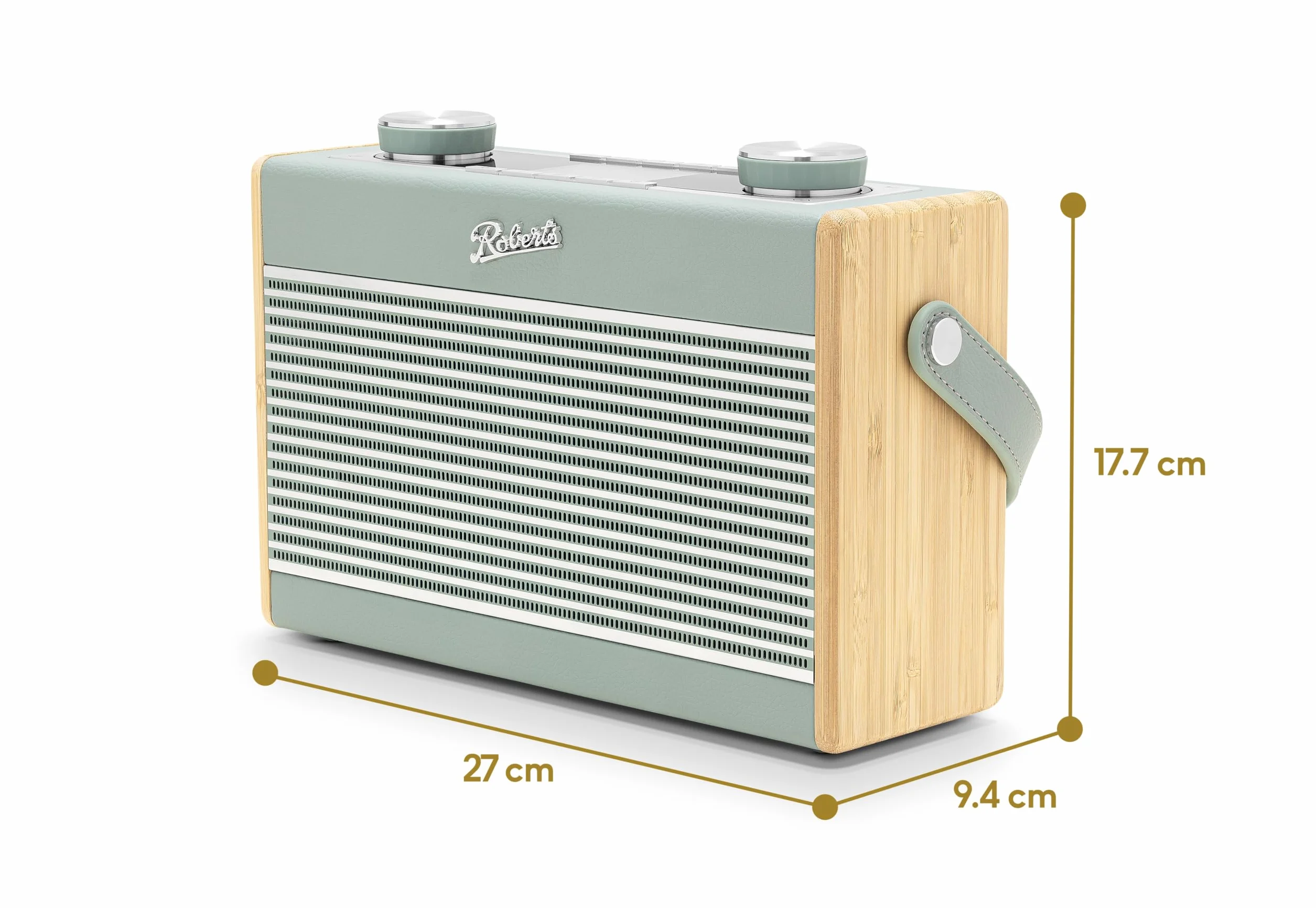 Rambler Max Przenośne Radio Łączone DAB+ FM Bluetooth WiFi Błękitny