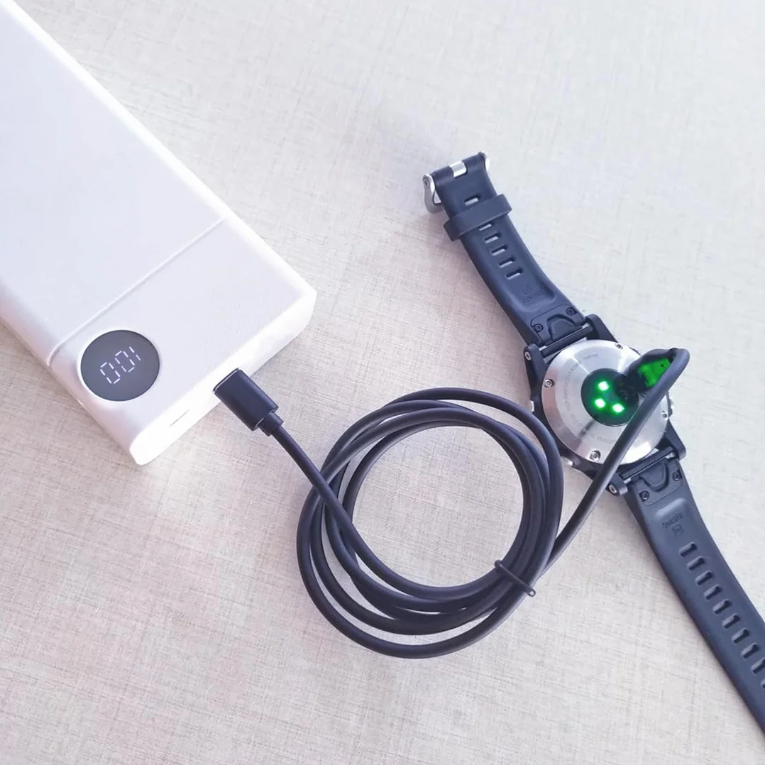 Kabel do ładowania kompatybilny z Garmin Fenix 5/5X/5S/6/6X/6S 1 m