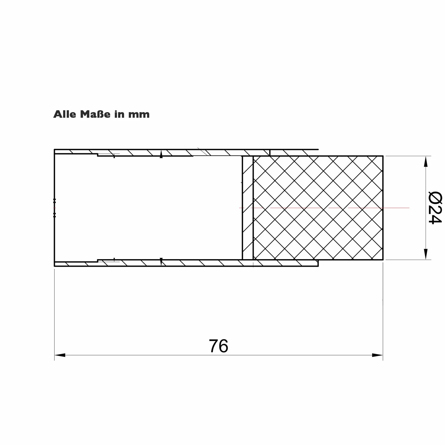 Stoppwerk naścienny ogranicznik drzwi 7,6 cm - ogranicznik drzwi ze stali nierdzewnej z materiałem montażowym i gumowym buforem - rozmiar ochraniacza Ø2,7 cm H: 7,6 cm