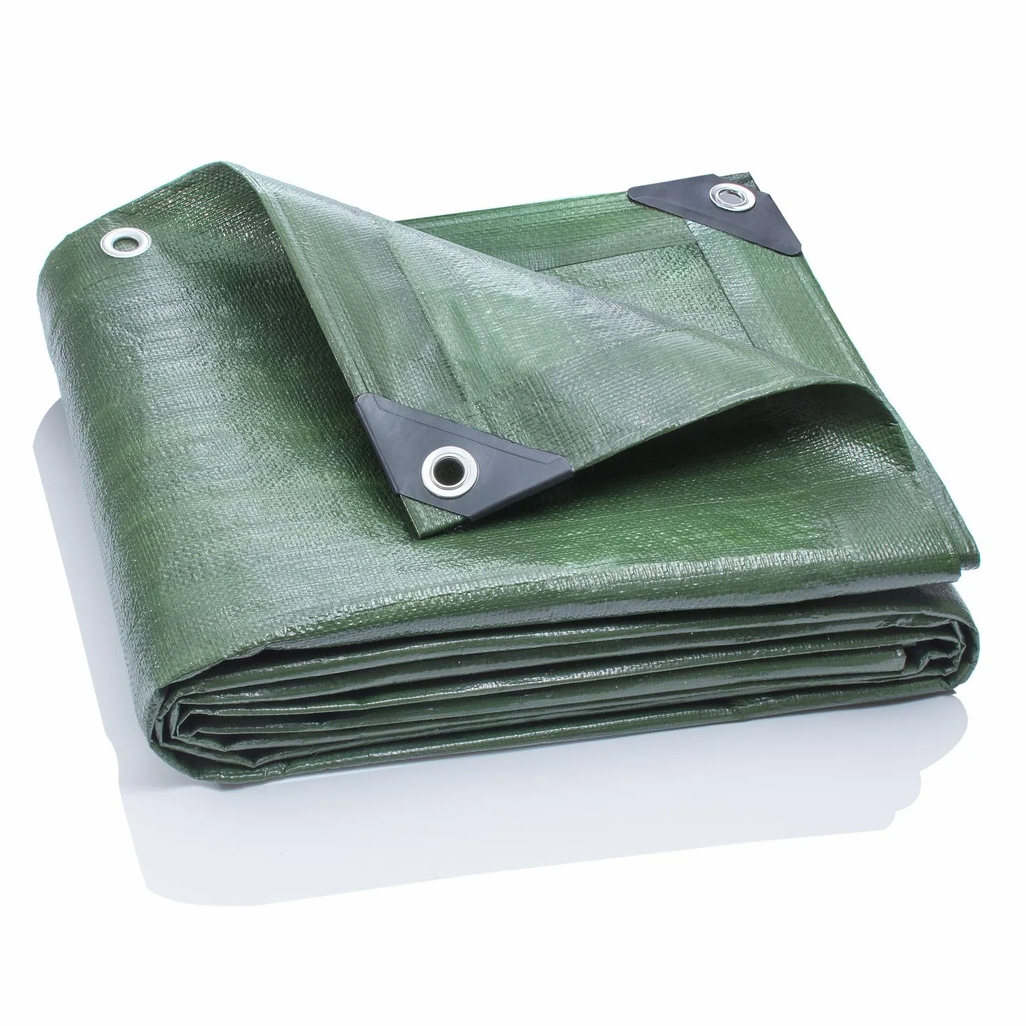 GardenMate - plandeka tkana Home & Garden - 3 m x 4 m, 140 g/m² - zielona - do osłaniania- ochronna - na łódź