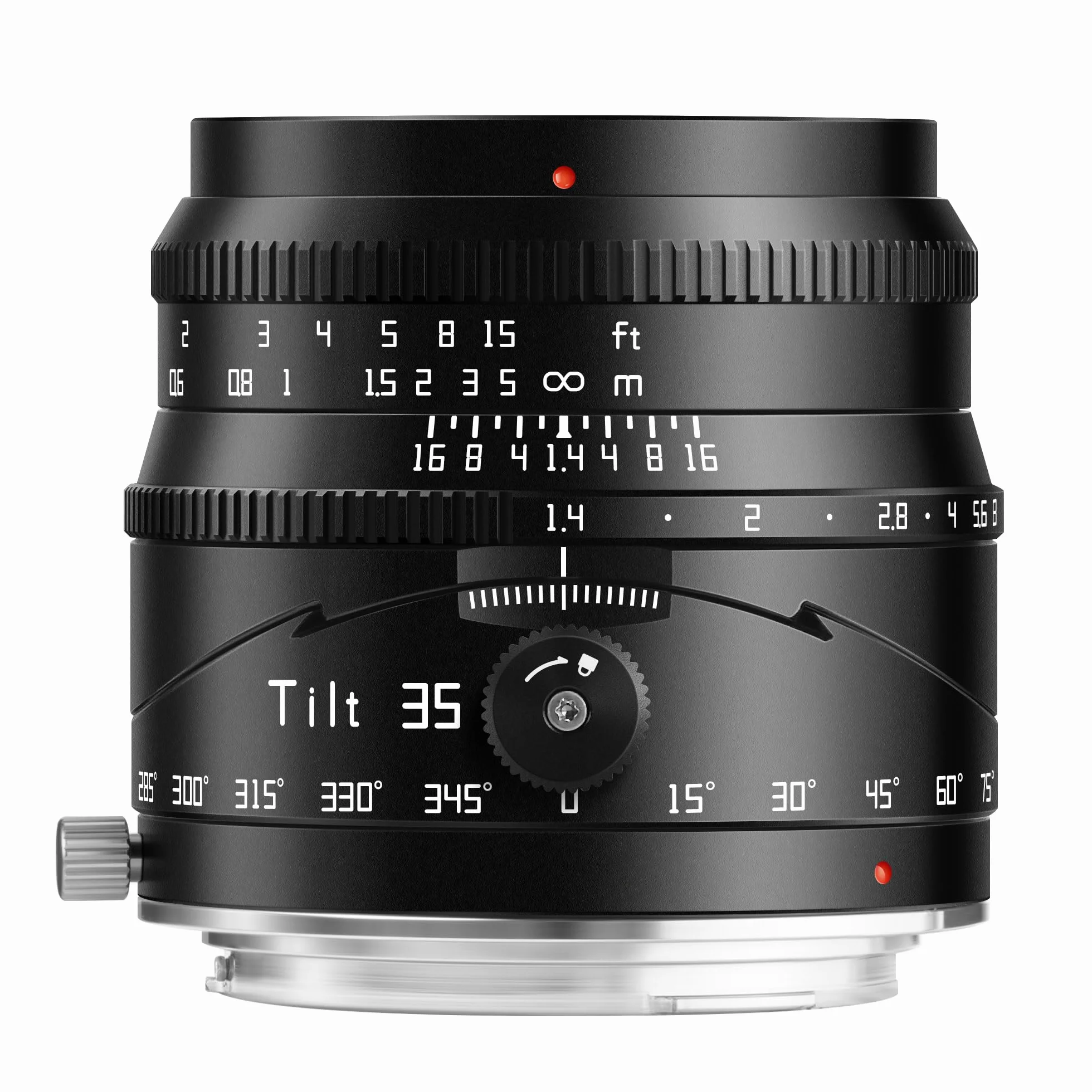 TTARTISAN 35 mm F1.4 Tilt obiektyw APS-C Ręczny fokus Prime do Canon RF