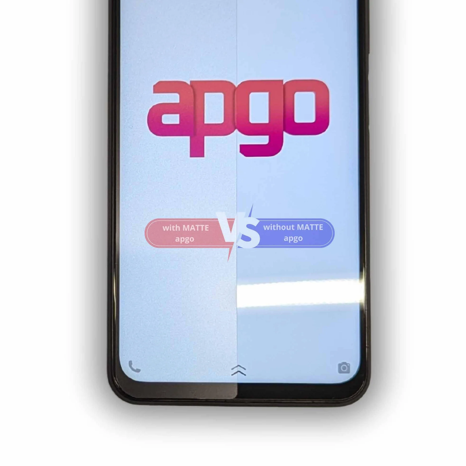 apgo MATTE Hybrid Glass Screen Protector do Bosch Kiox 300, szkło hybrydowe MATOWE, zamiennik hartowanego