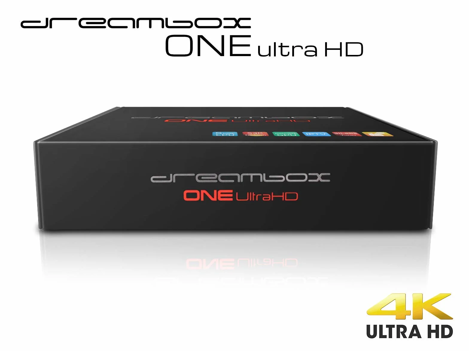 Dreambox One Combo Ultra HD 4K 2160p DVB-S2X DVB-C/T2 Tuner E2 Linux Dual WiFi H.265 HEVC
