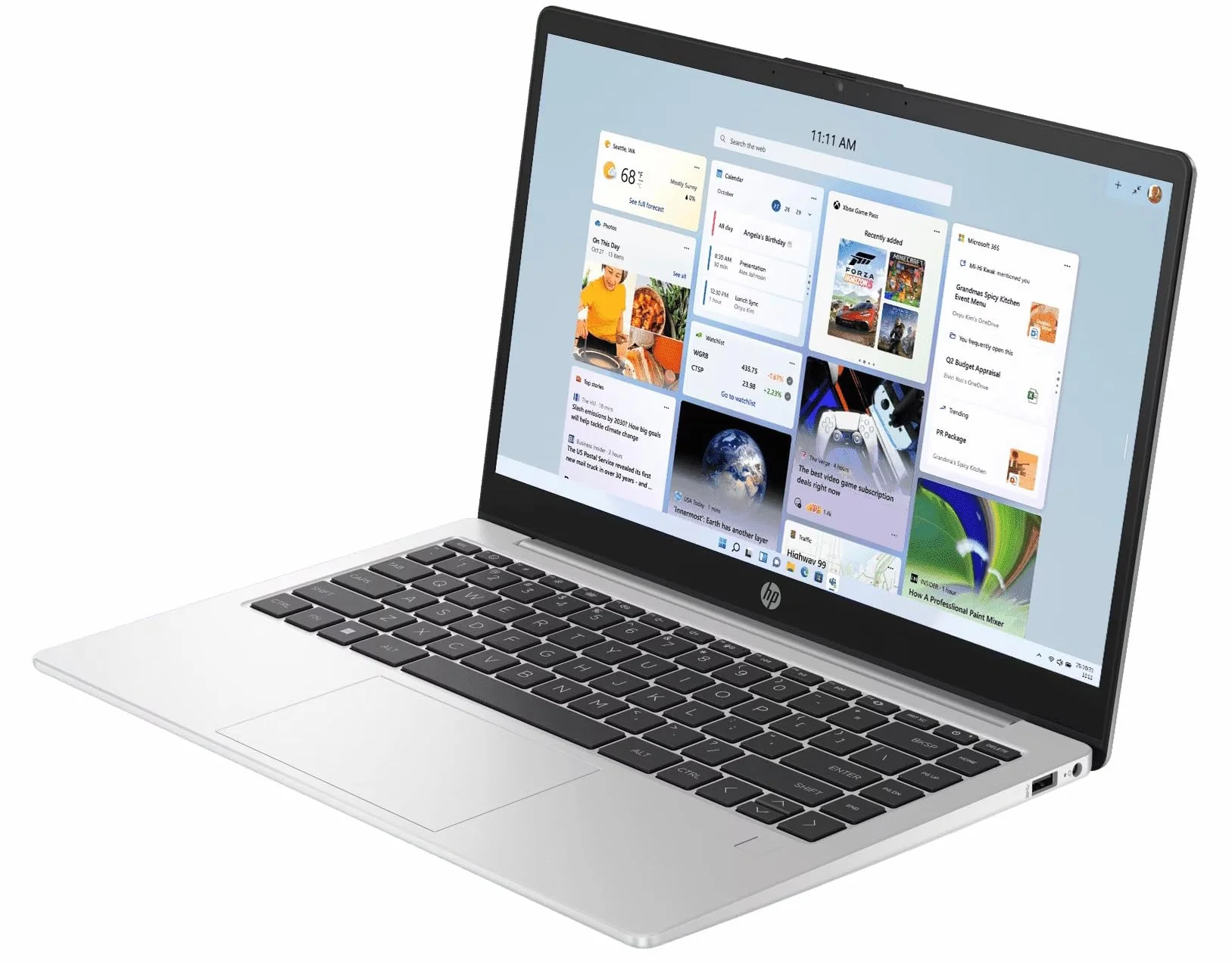 HP ProOne AIO 240 G10 23 8 FHD i5-1335U 16GB DDR4 3200 SSD512 Intel UHD Graphics W11Pro 3Y OnSite Black