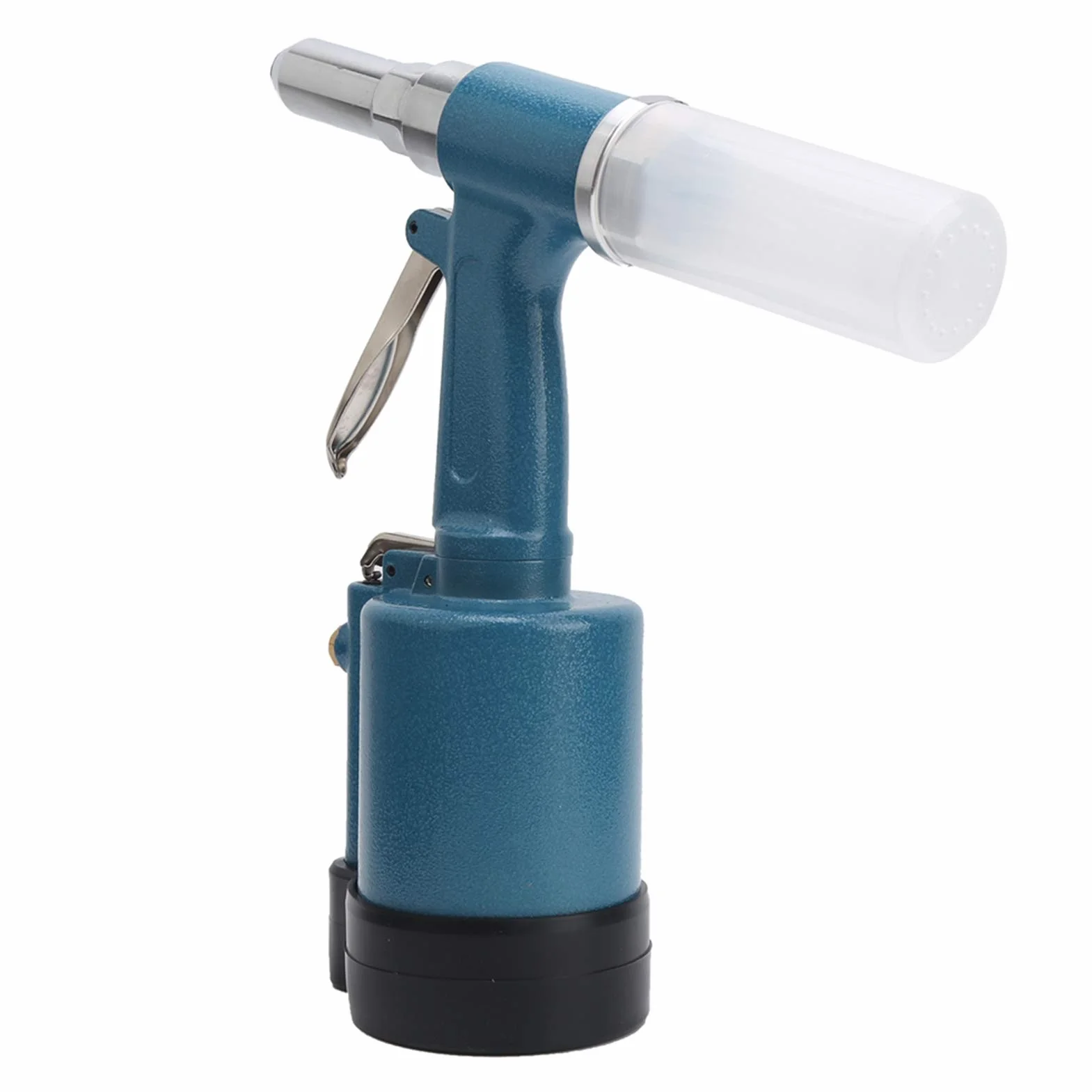 Pistolet do Nitowania Powietrznego Aluminiowy Nitownica Pneumatyczna KP 702 3-szczękowa Konstrukcja Hydrauliczna Skok 18 Mm 0,5 do 0,7 MPA dla Stalowych Nitów Aluminiowych Przemysłowy (Styl