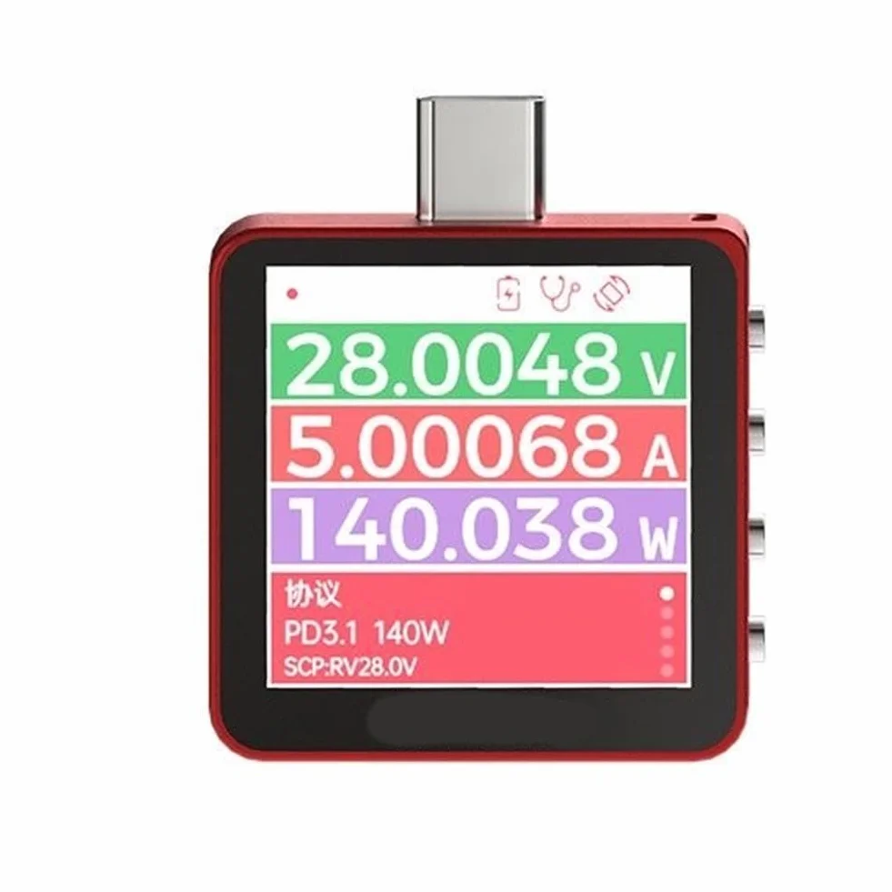 Wykrywanie ładowania laptopa -X3 tester prądu napięcia USB wykrywacz szybkiego ładowania mobilne szybkie ładowanie