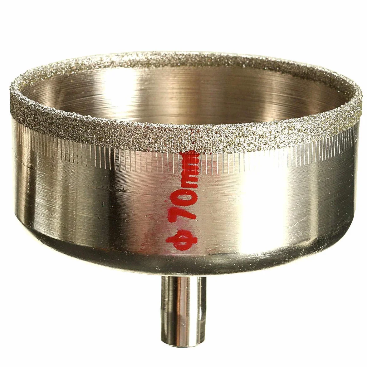 VIDOO 7szt Otwornice Diamentowe 10-100mm Zestaw do Płytek Ceramiki Szkła Porcelany Marmuru