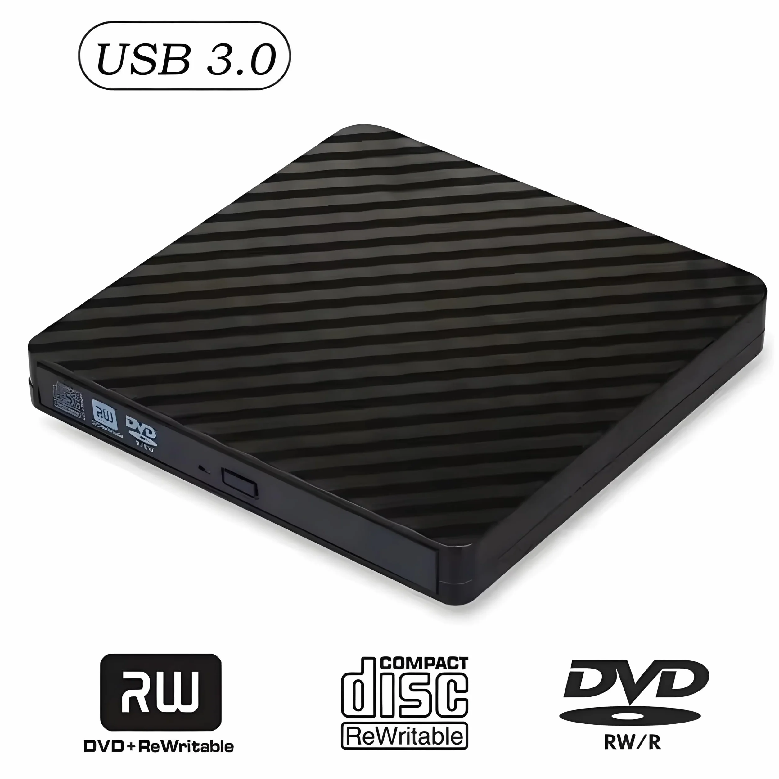 Zewnętrzny Napęd CD/DVD USB 3.0 Nagrywarka Przenośny Odtwarzacz