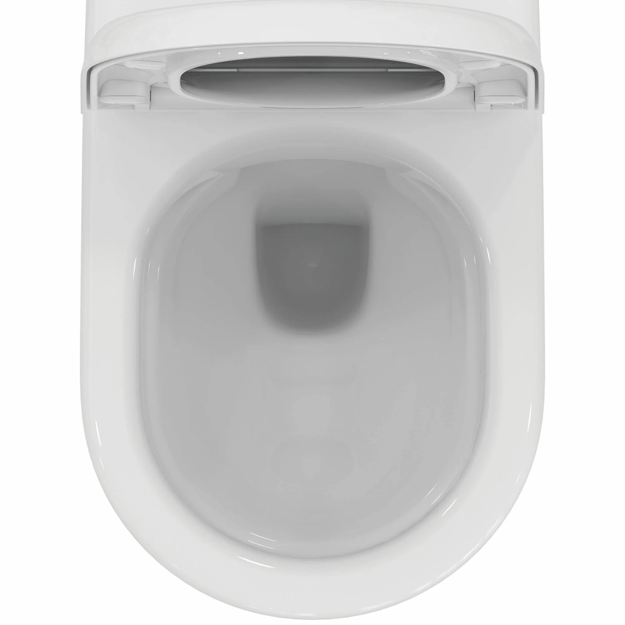 Ideal Standard R051101 Exacto zestaw do WC naściennego bez wyczucia (RimLS+), w zestawie deska sedesowa Softclose (wolnoopadająca), biały
