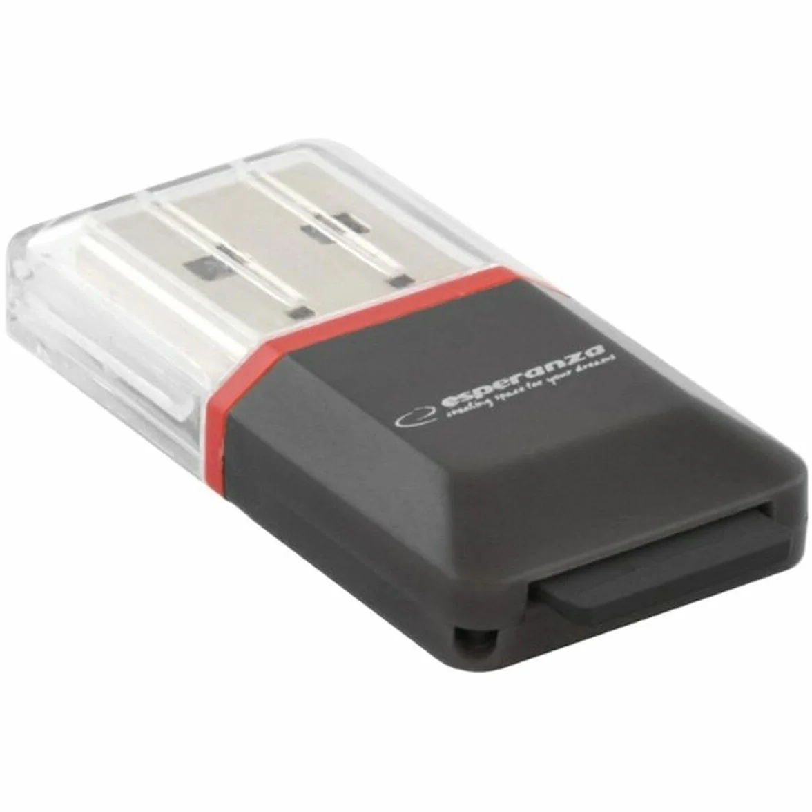 Esperanza Czytnik kart MicroSD EA134K USB 2.0 czarny