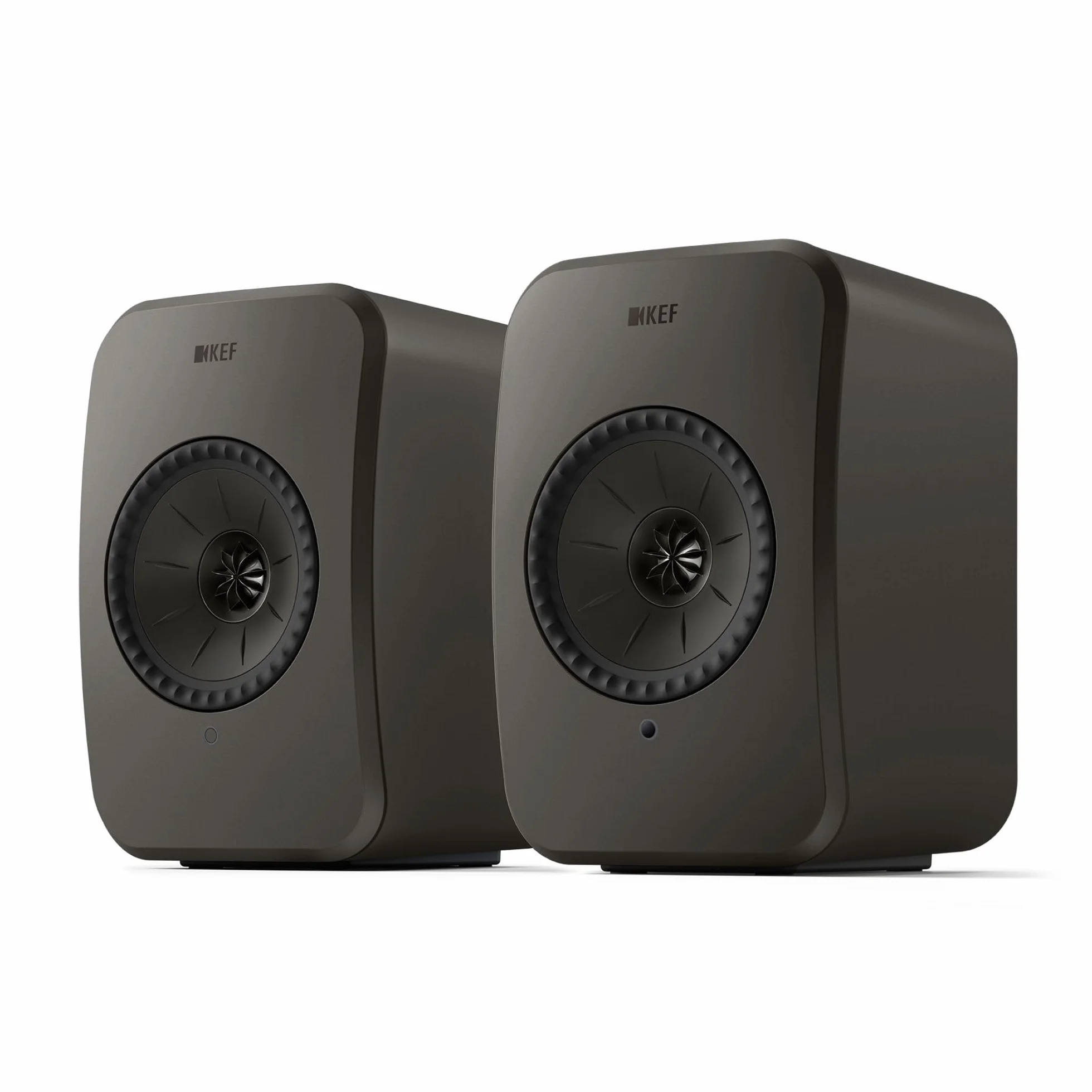 KEF LSX II LT Bezprzewodowe głośniki półkowe, grafitowy szary | Muzyka | Telewizja i kino domowe | Gry | HDMI ARC | USB-C | Bluetooth | AirPlay 2 | Chromecast | Spotify