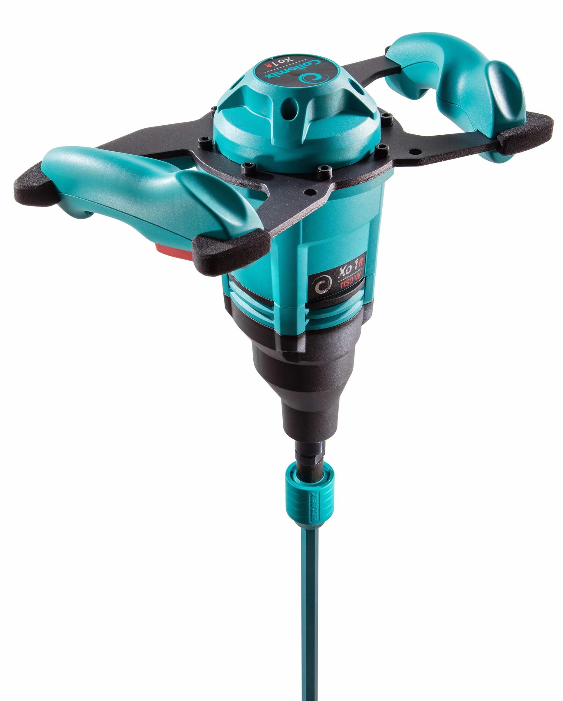 Collomix - mieszadło ręczne Xo1R+WK120 HF, 1150 W, 5,3 kg, przyłącze Hexafix, mieszadło 120 cm