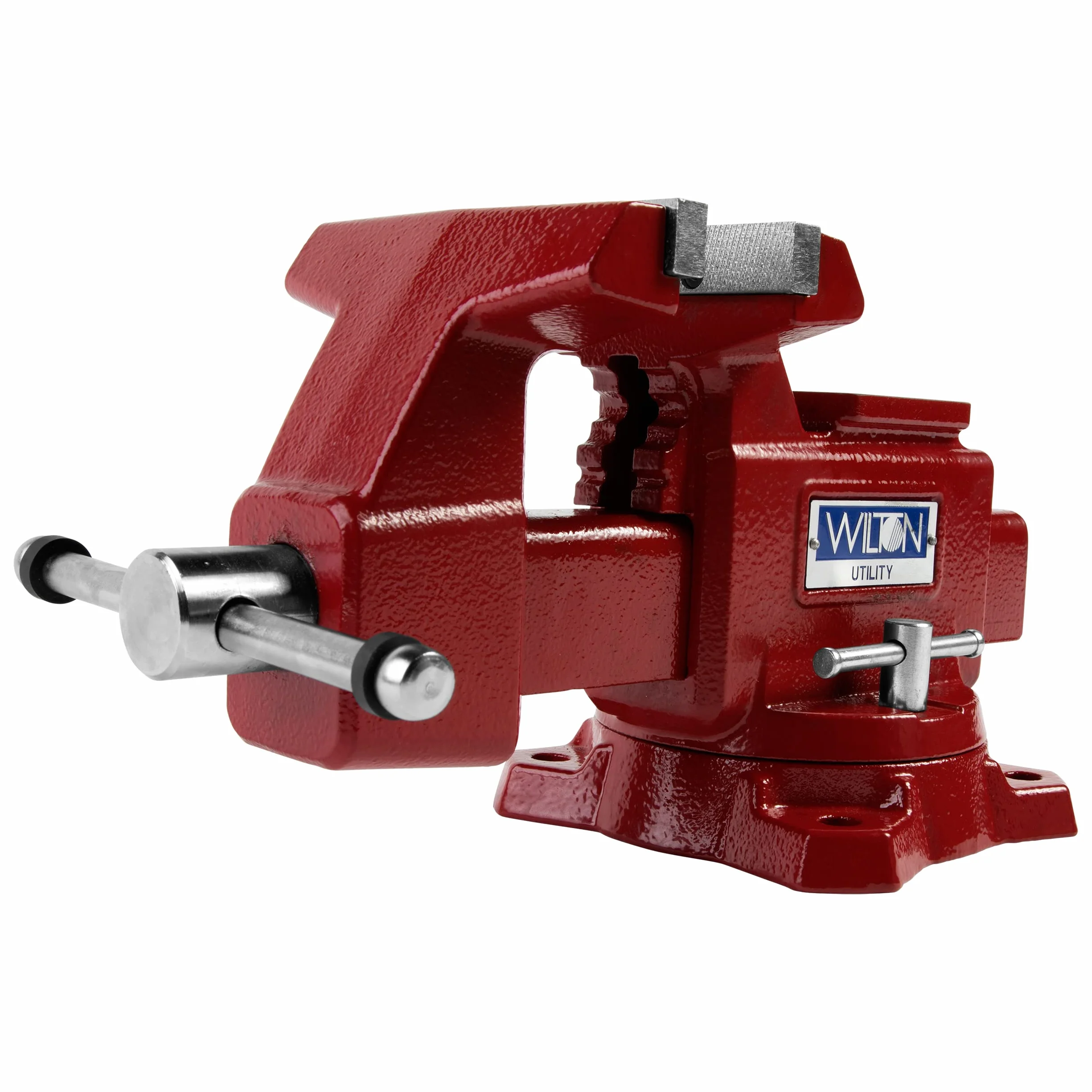 675U, Utility Bench Vise, 5-1/2" Jaw Width, 5" Jaw Opening, 3-1/4" Throat Depth