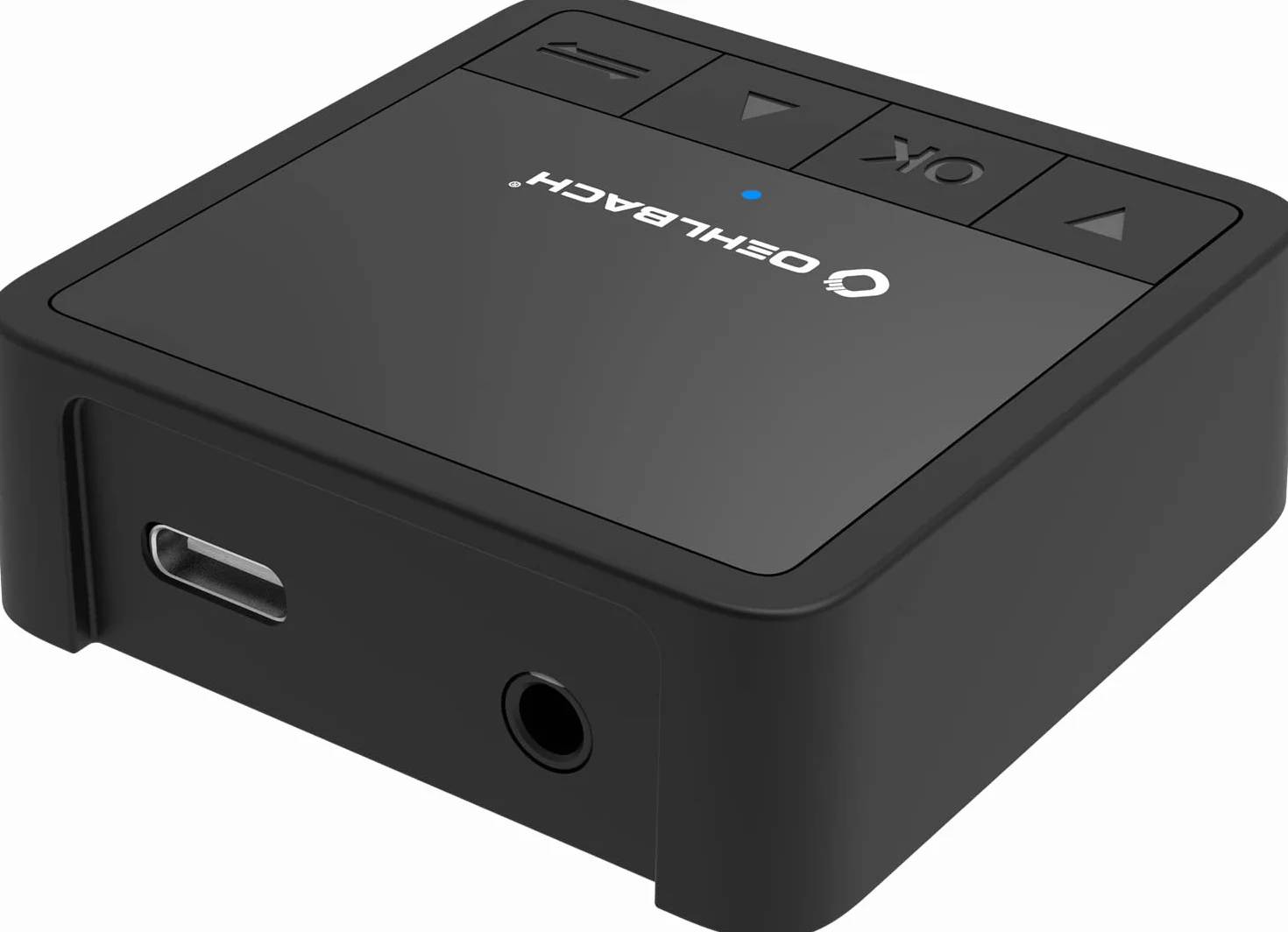 Oehlbach BTR Innovation 5.2 Nadajnik Odbiornik Bluetooth aptX OLED 20h 10m Czarny