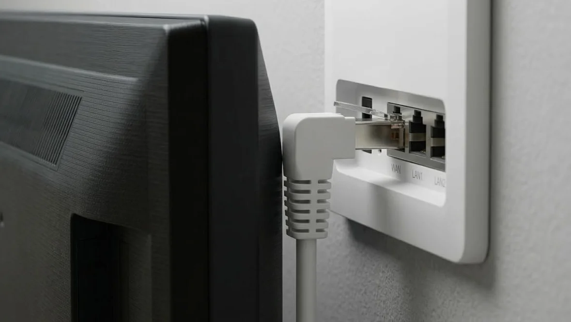 Kabel kątowy LAN Cat 6 90° 5,0 m S/FTP PIMF RJ45 Gigabitowy kabel krosowy szary