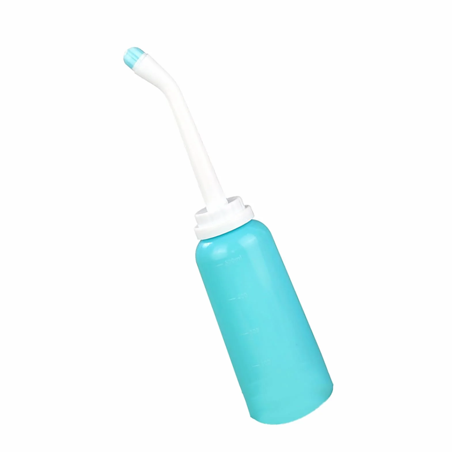 Przenośny bidet toaletowy, przenośny bidet, przenośny bidet, przenośny, odporny na wysokie temperatury, dla kobiet, spryskiwacz, do prywatnej pielęgnacji, 500 ml, niebieski