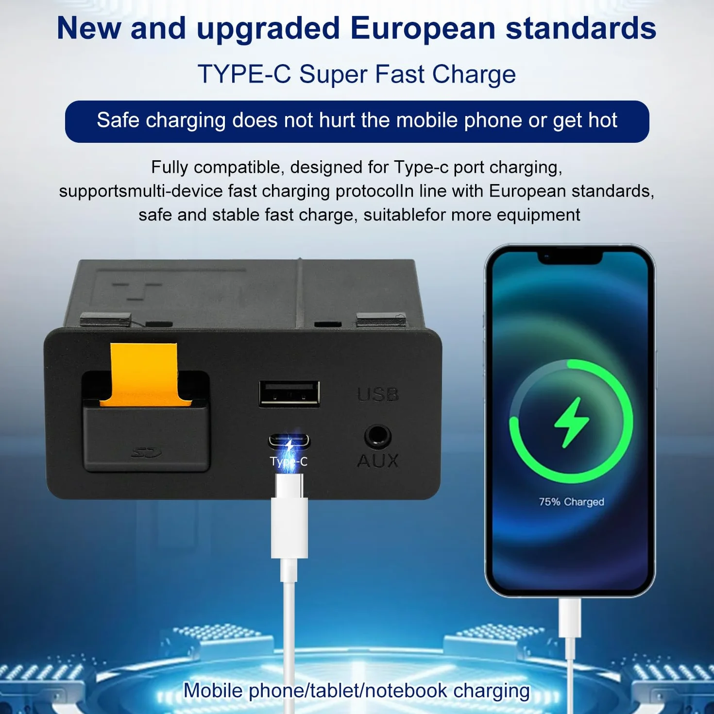 Zestaw do aktualizacji bezprzewodowego Carplay Mazda TK78-66-9U0C OEM Media Hub MZD CONNECT Mazda 3/6/CX5/CX9/MX5 2014-2020