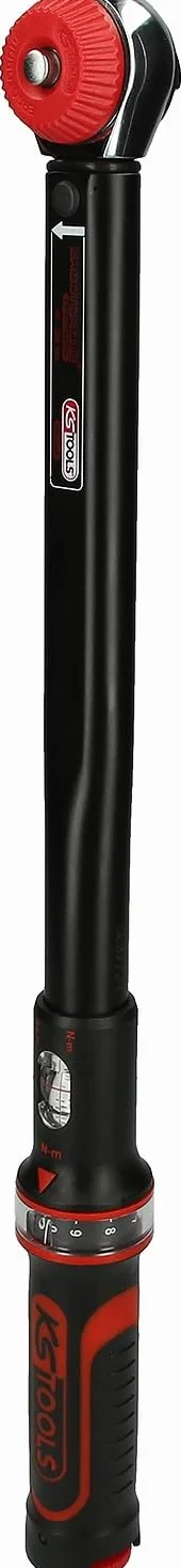 KS Tools 516.1482 ERGOTORQUE®precision Klucz dynamometrz obrot glowica grzechotk 80-420Nm, 1/2"