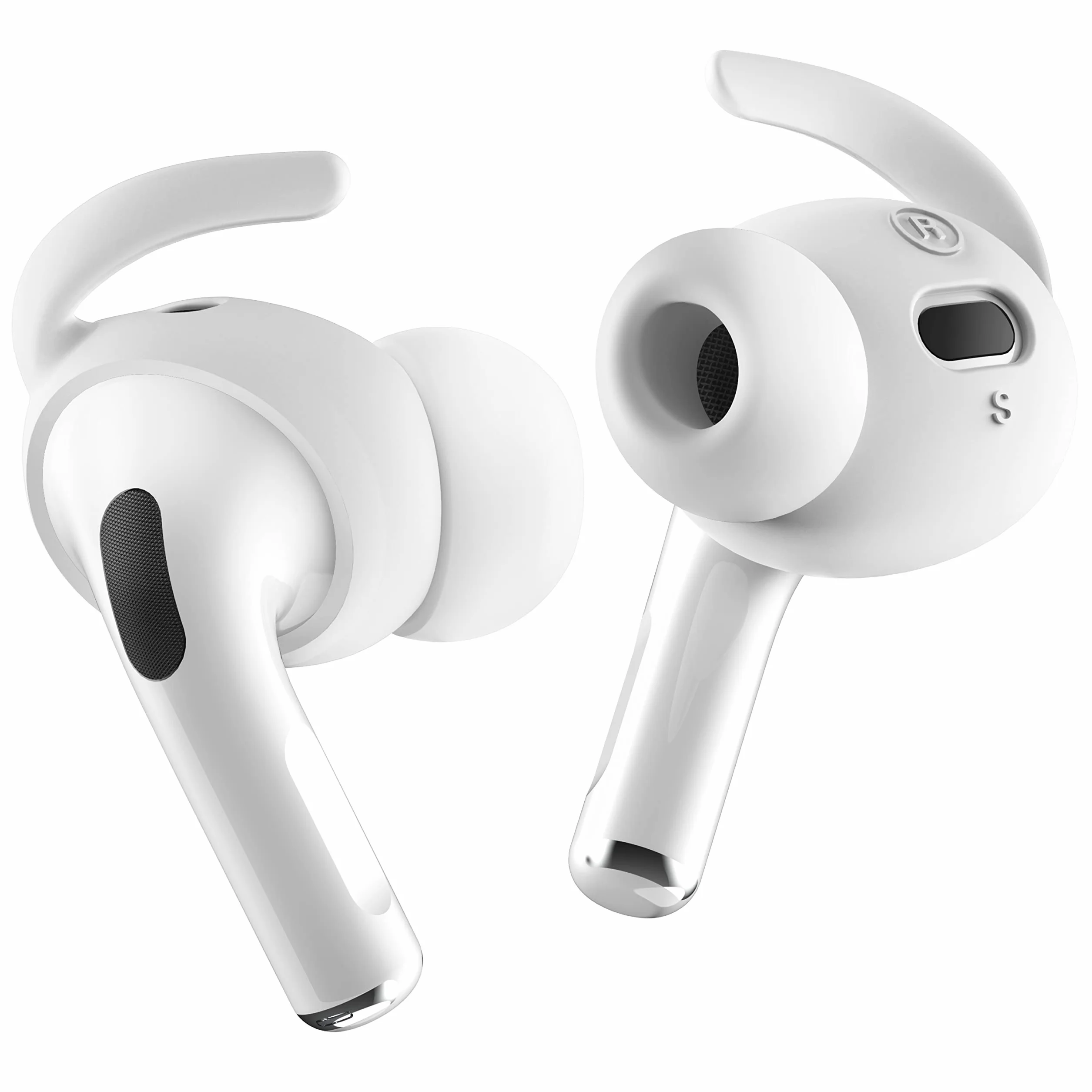 elago Pokrowce na słuchawki AirPods Pro 2, 4 pary, białe, silikonowe
