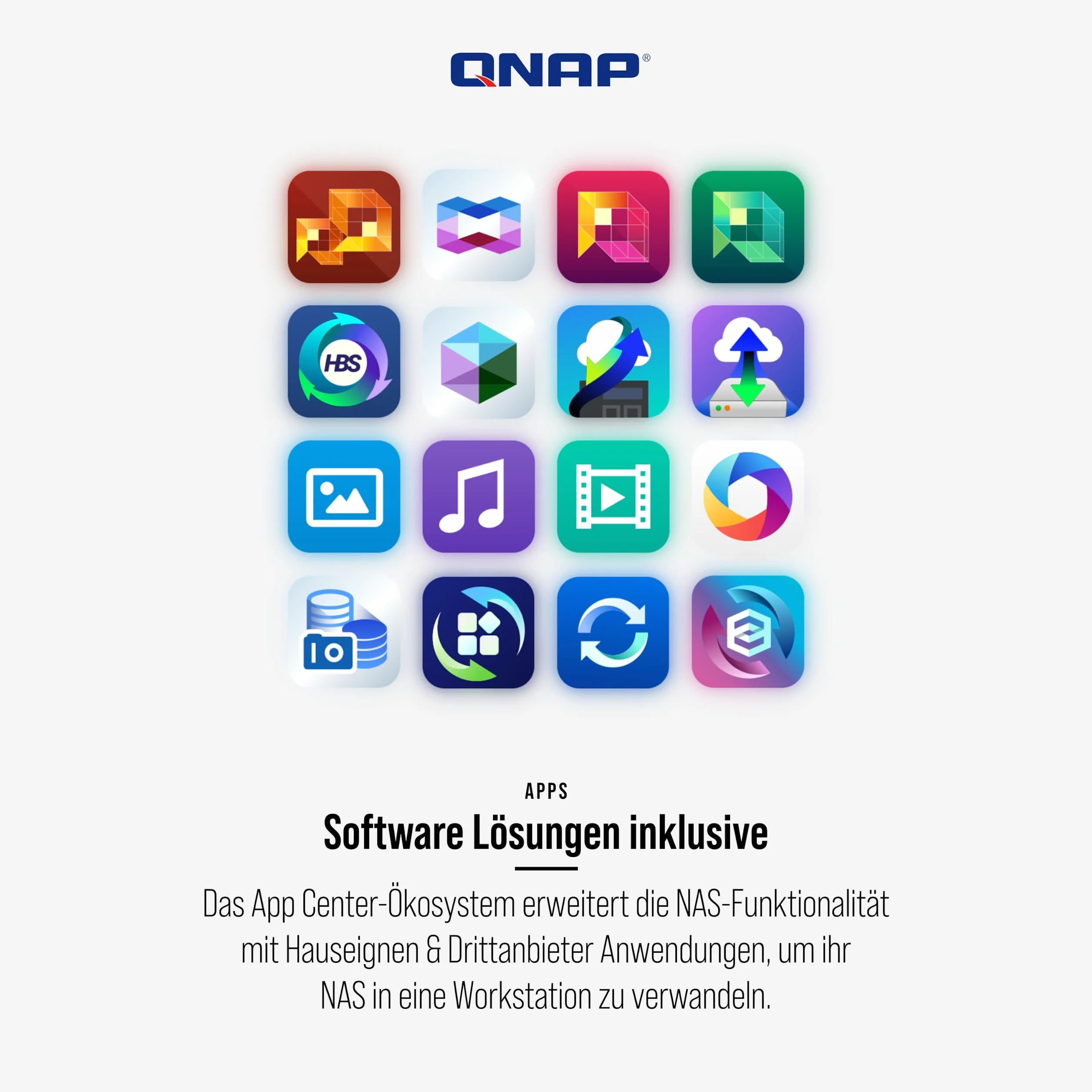 QNAP TS-664-8G NAS Server Tower Intel Celeron N5095 Schwarz