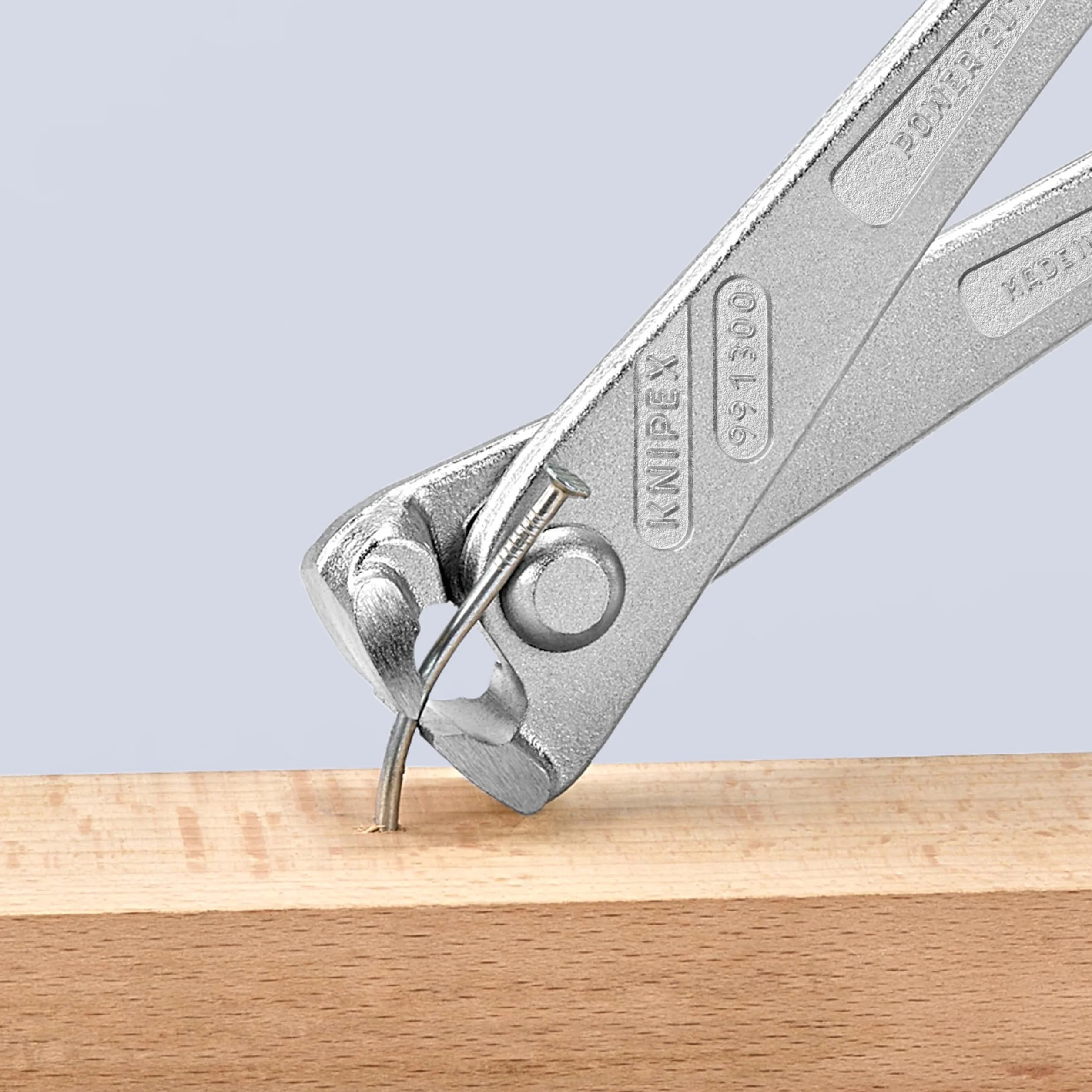 KNIPEX Obcęgi zbrojarskie o zwiększonym przełożeniu z wysokim przełożeniem dźwigni Cynkowane na wysoki połysk 300 mm, 99 14 300 EAN