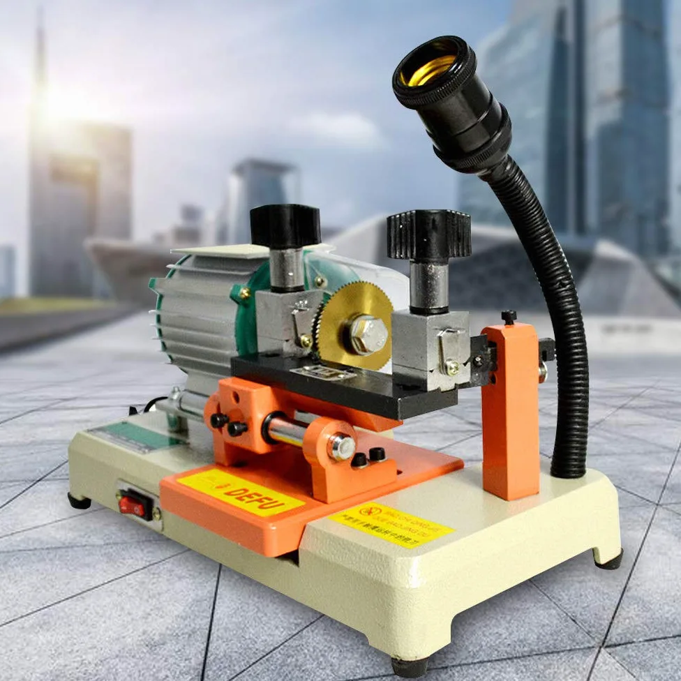 Maszyna do cięcia kluczy 220 V, wielofunkcyjna, elektryczna, manualna, podwójna pozioma maszyna do kopiowania, frezarka do kluczy 238RS | 120 W |