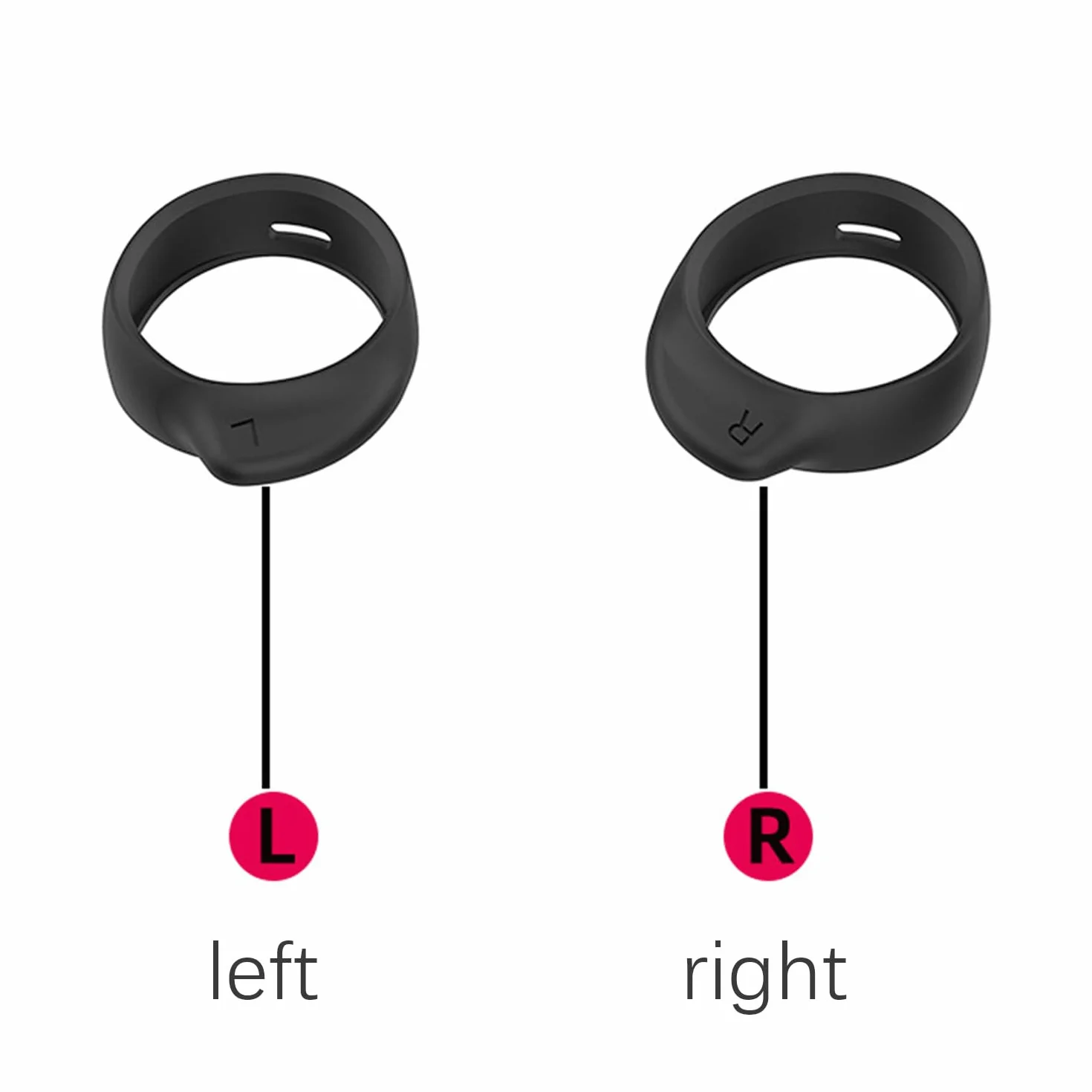 INF 4 pary wymiennych wkładek dousznych silikonowych do Samsung Galaxy Buds SM-R170