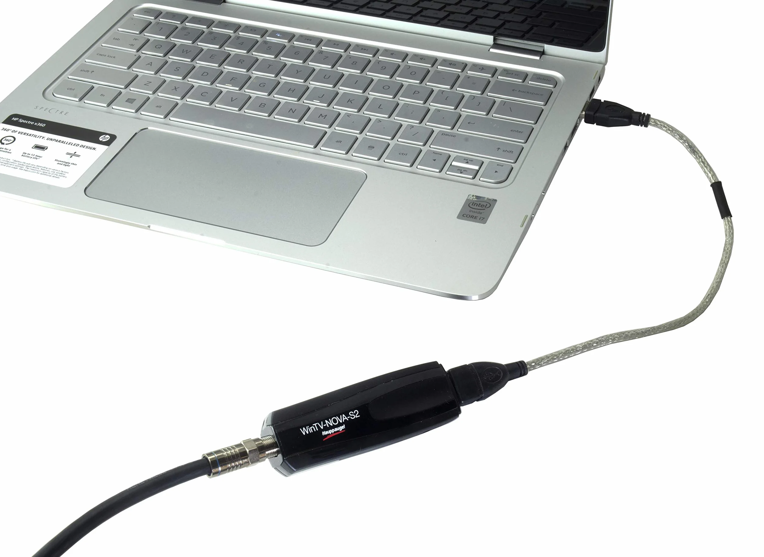 Hauppauge WinTV-Nova-S2 01676 Tuner TV USB HD Cyfrowa telewizja satelitarna DVB-S2 i DVB-S dla laptopa lub komputera