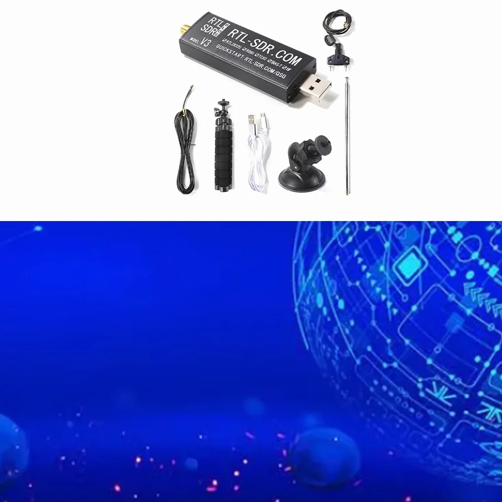 RTL-SDR V3 R820T2 TCXO szerokopasmowy SDR odbiornik zestaw